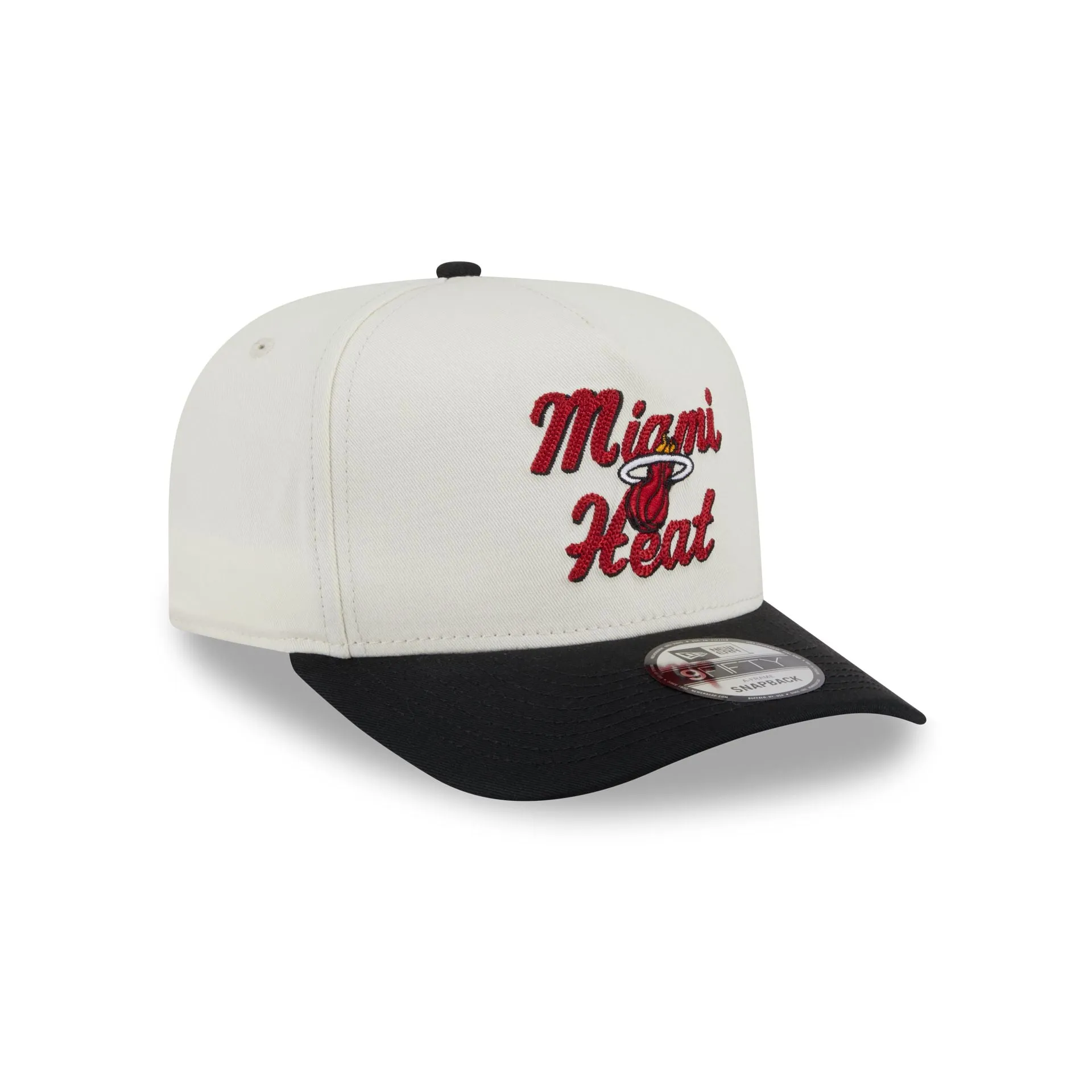 Miami Heat Chainstitch 9FIFTY A-Frame Snapback Hat sold by New Era product image thumbnail 3