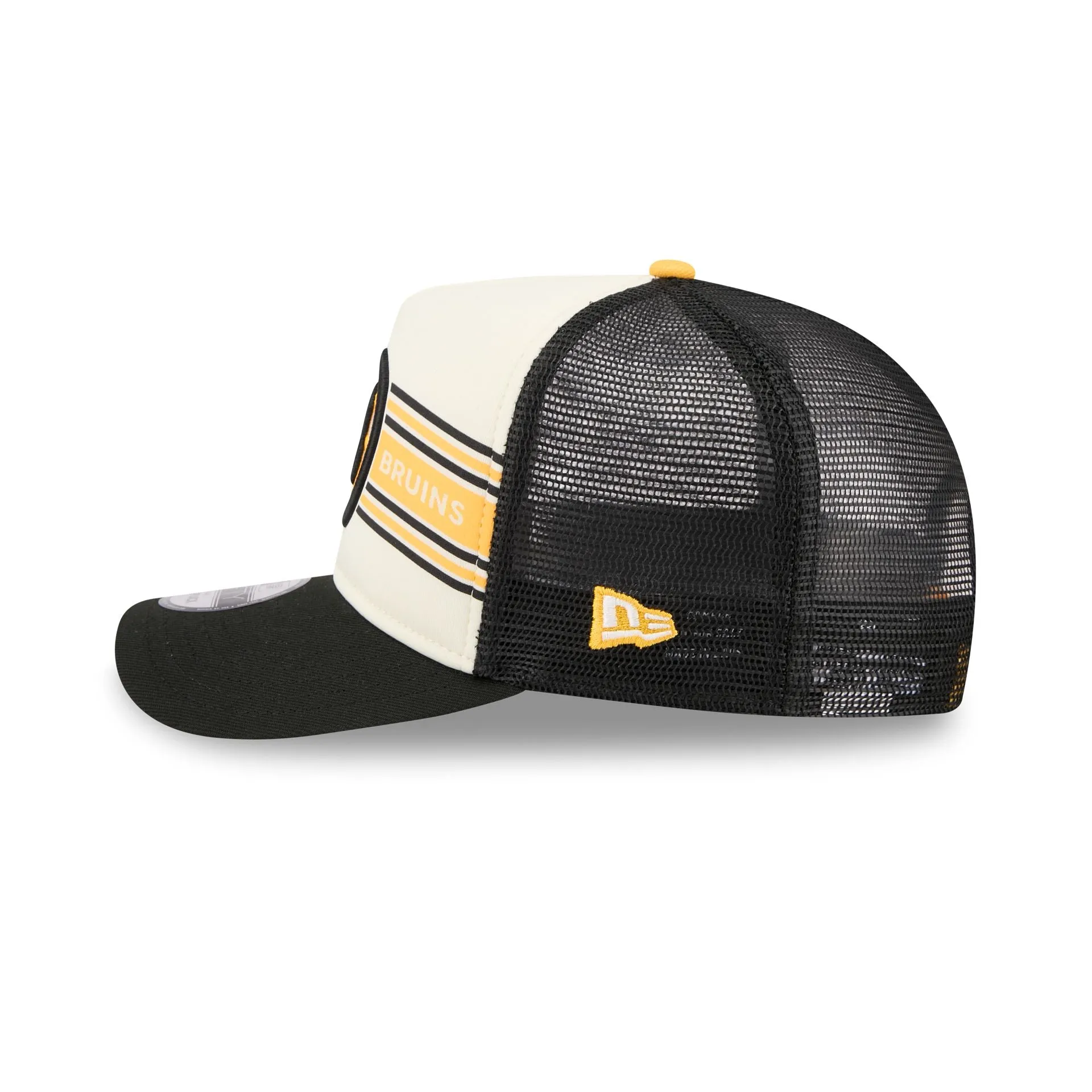 Boston Bruins Banner 9FIFTY A-Frame Trucker Hat sold by New Era product image thumbnail 4