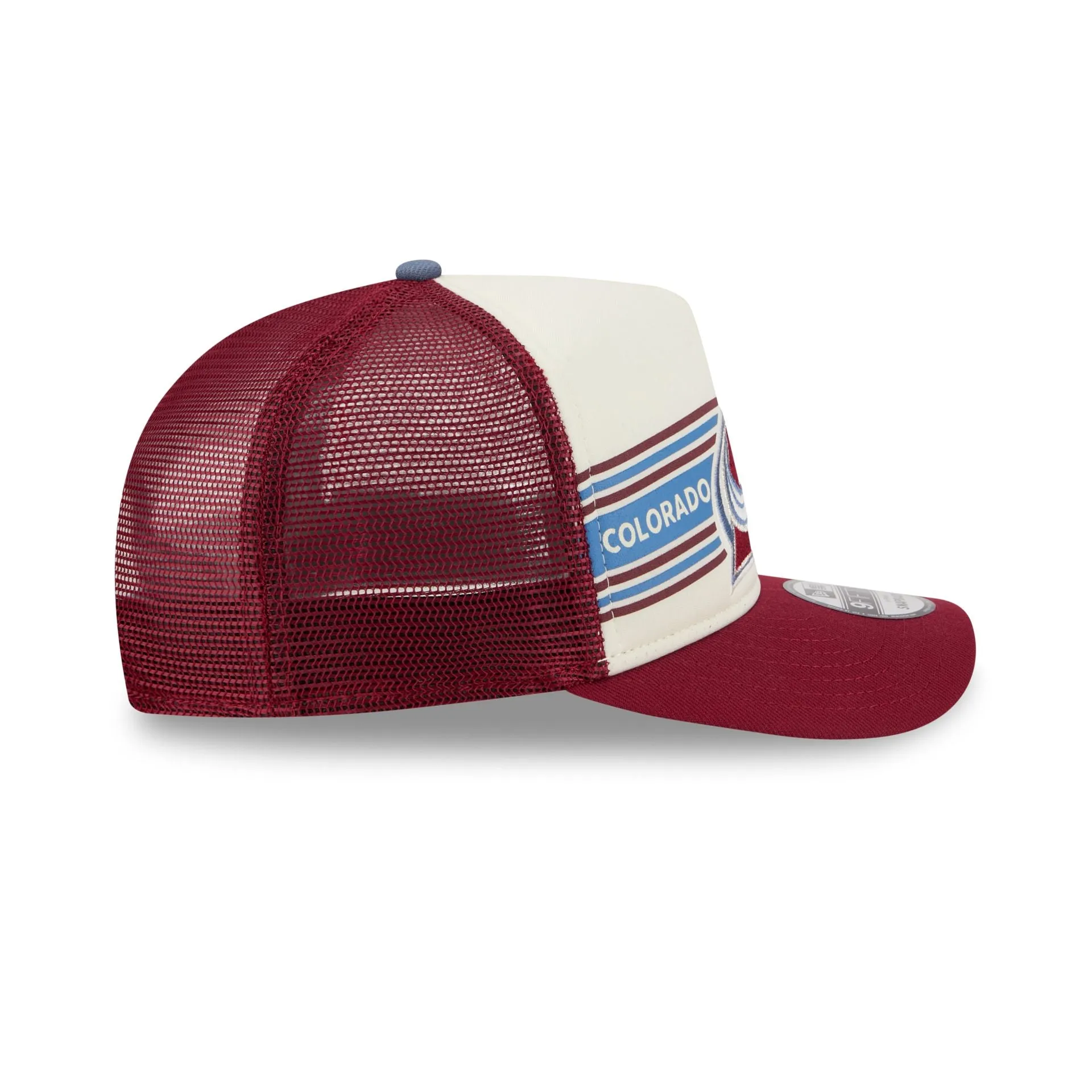 Colorado Avalanche Banner 9FIFTY A-Frame Trucker Hat sold by New Era product image thumbnail 5