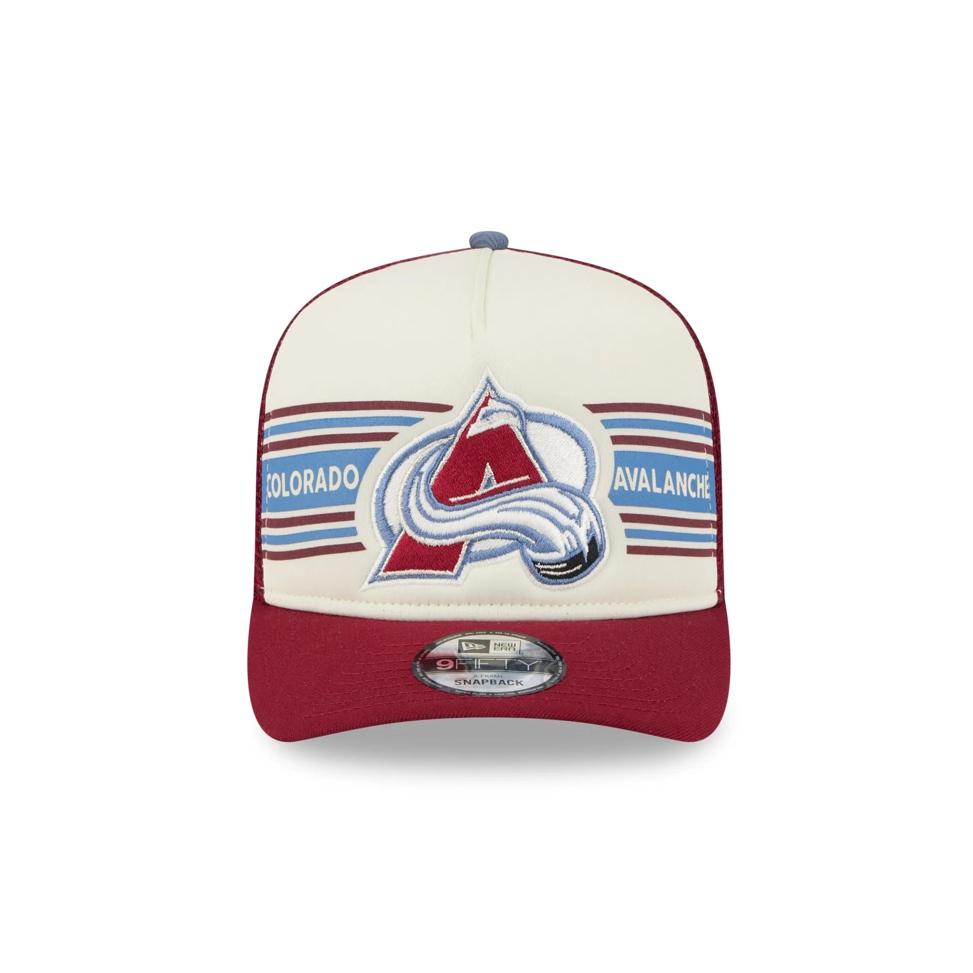 Colorado Avalanche Banner 9FIFTY A-Frame Trucker Hat sold by New Era product image thumbnail 2