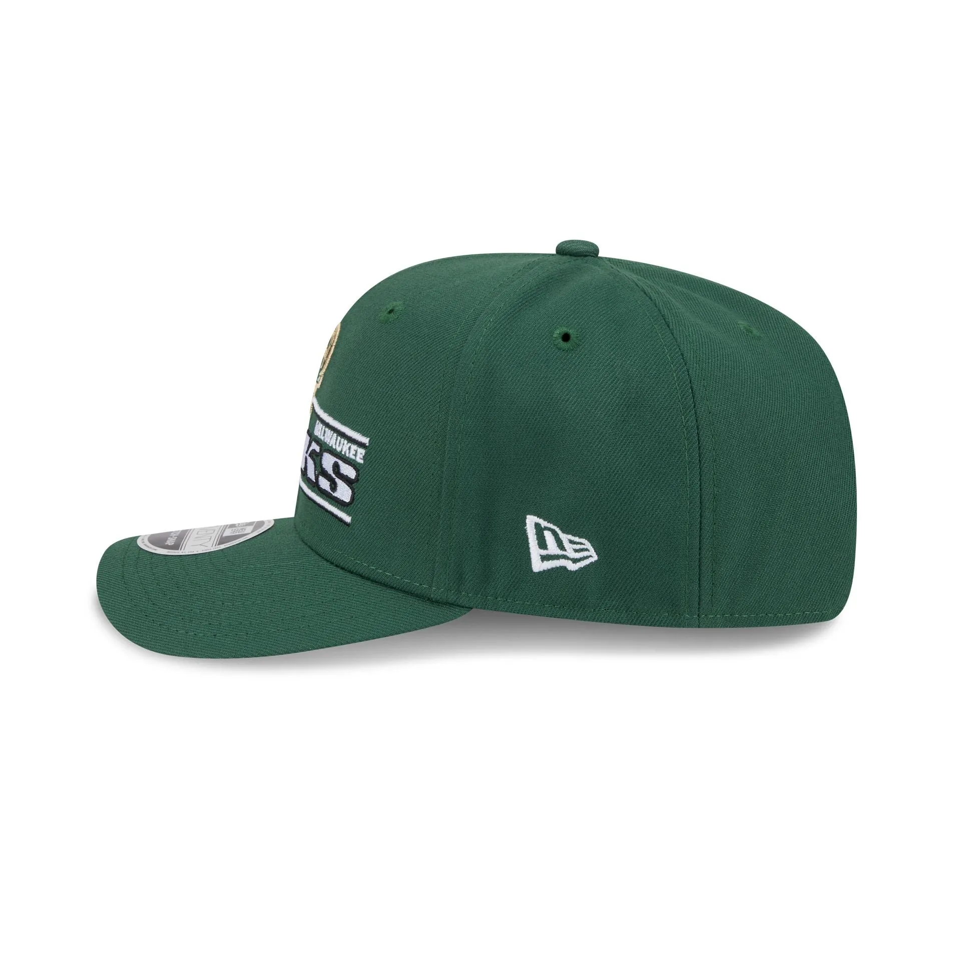 Milwaukee Bucks Stated 9SEVENTY Stretch-Snap Hat sold by New Era product image thumbnail 4