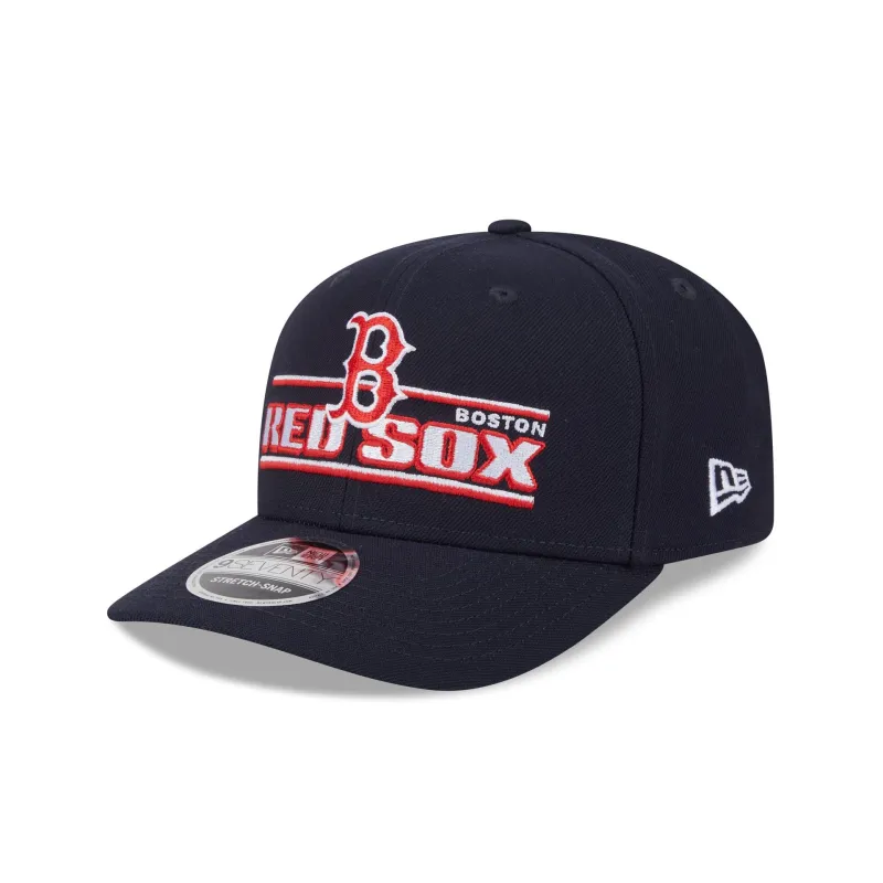Boston Red Sox Stated 9SEVENTY Stretch-Snap Hat sold by New Era