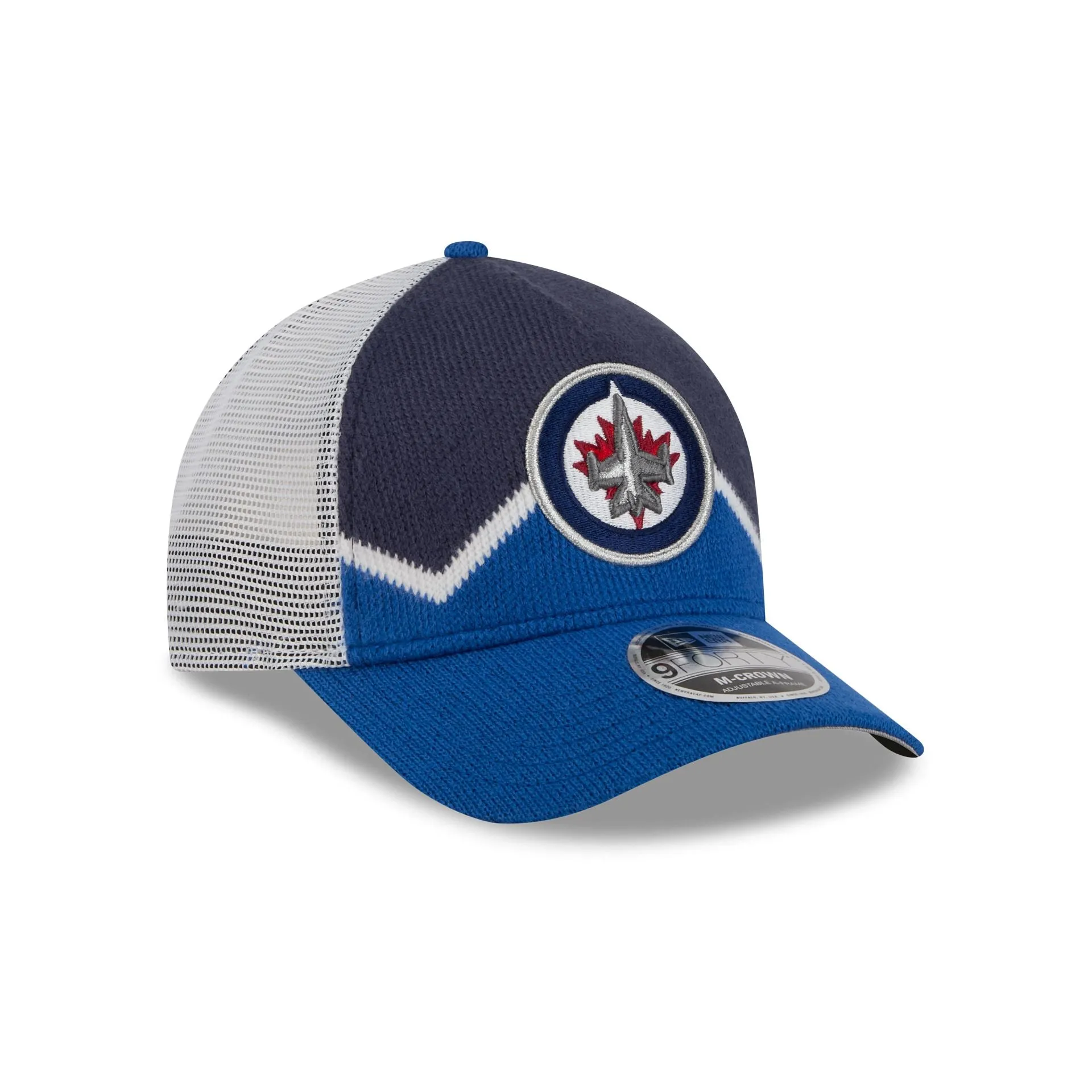 Winnipeg Jets Sock 9FORTY M-Crown A-Frame Trucker Hat sold by New Era product image thumbnail 3