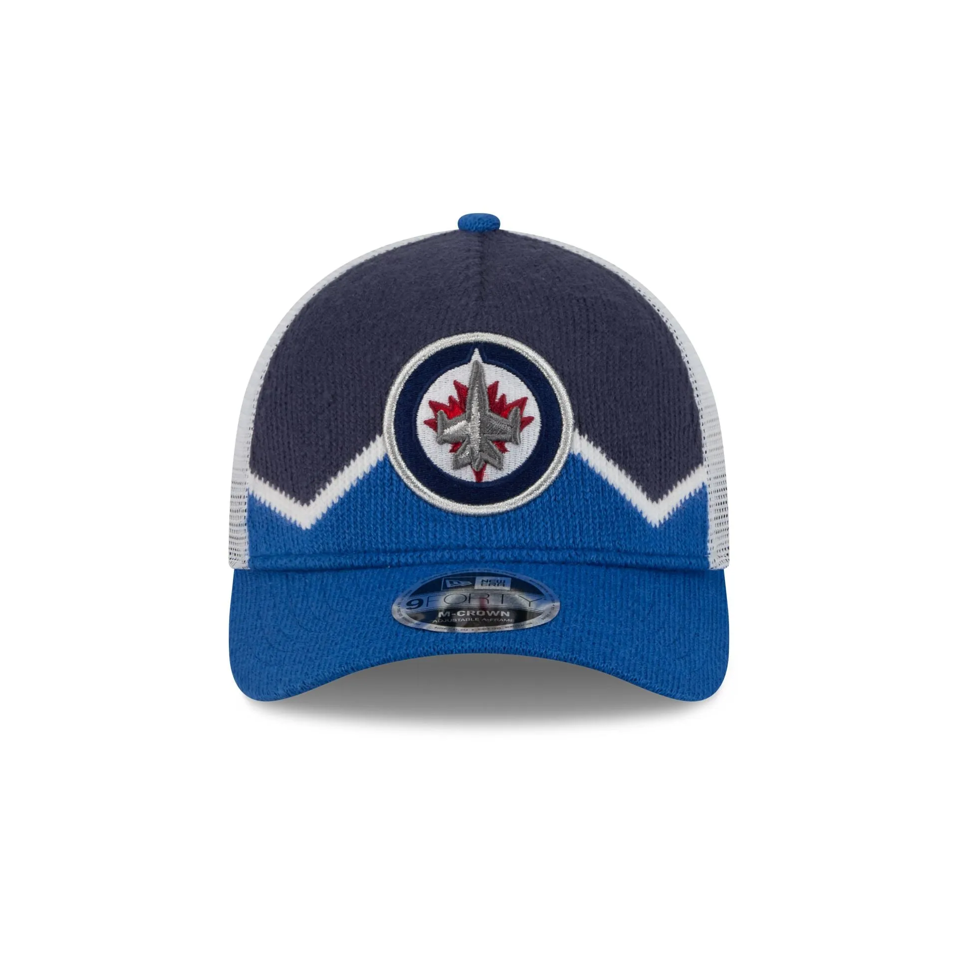 Winnipeg Jets Sock 9FORTY M-Crown A-Frame Trucker Hat sold by New Era product image thumbnail 2
