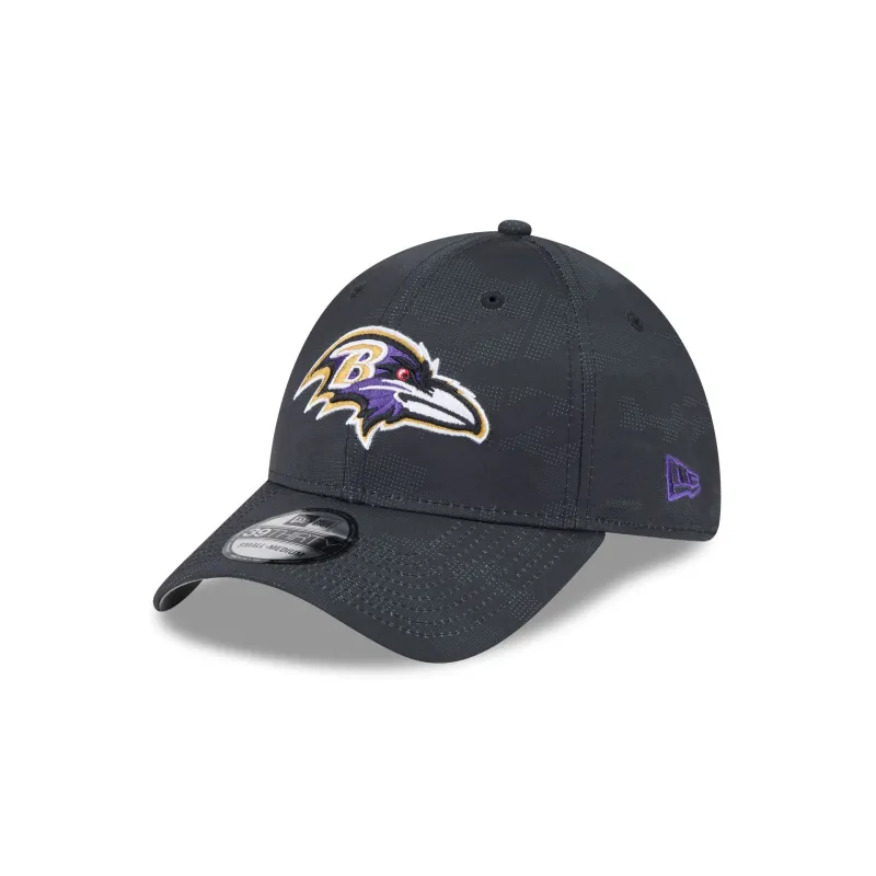 Baltimore Ravens Tonal Camo 39THIRTY Stretch Fit Hat sold by New Era