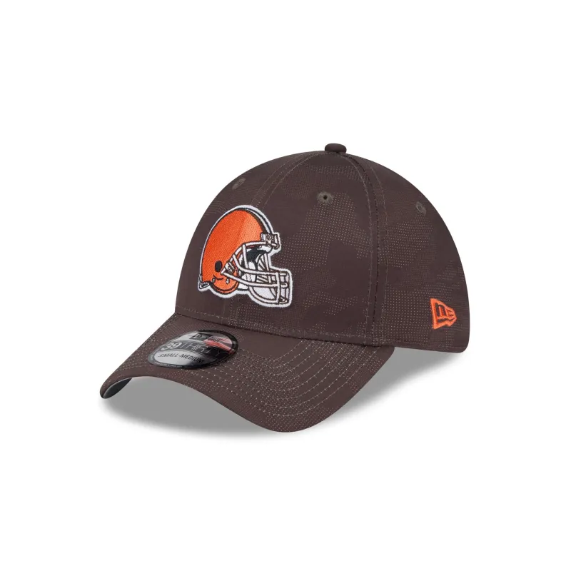 Cleveland Browns Tonal Camo 39THIRTY Stretch Fit Hat sold by New Era