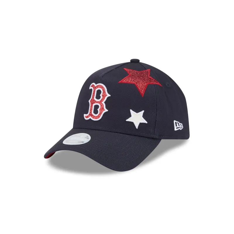 Boston Red Sox Stardom Women's 9FORTY A-Frame Snapback Hat sold by New Era