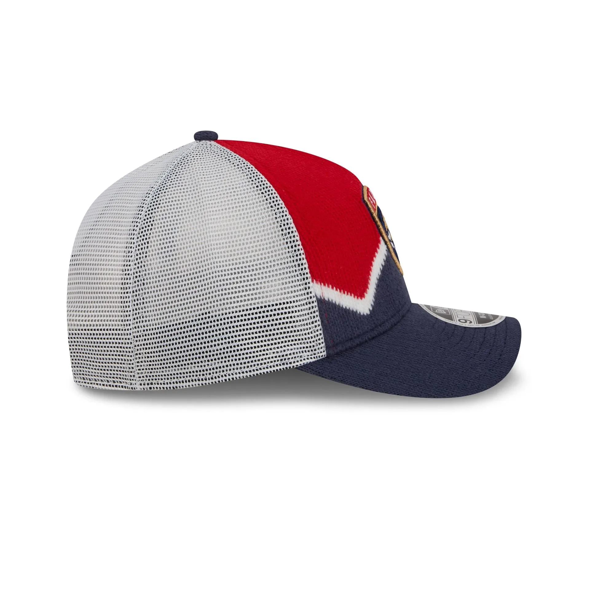 Florida Panthers Sock 9FORTY M-Crown A-Frame Trucker Hat sold by New Era product image thumbnail 5