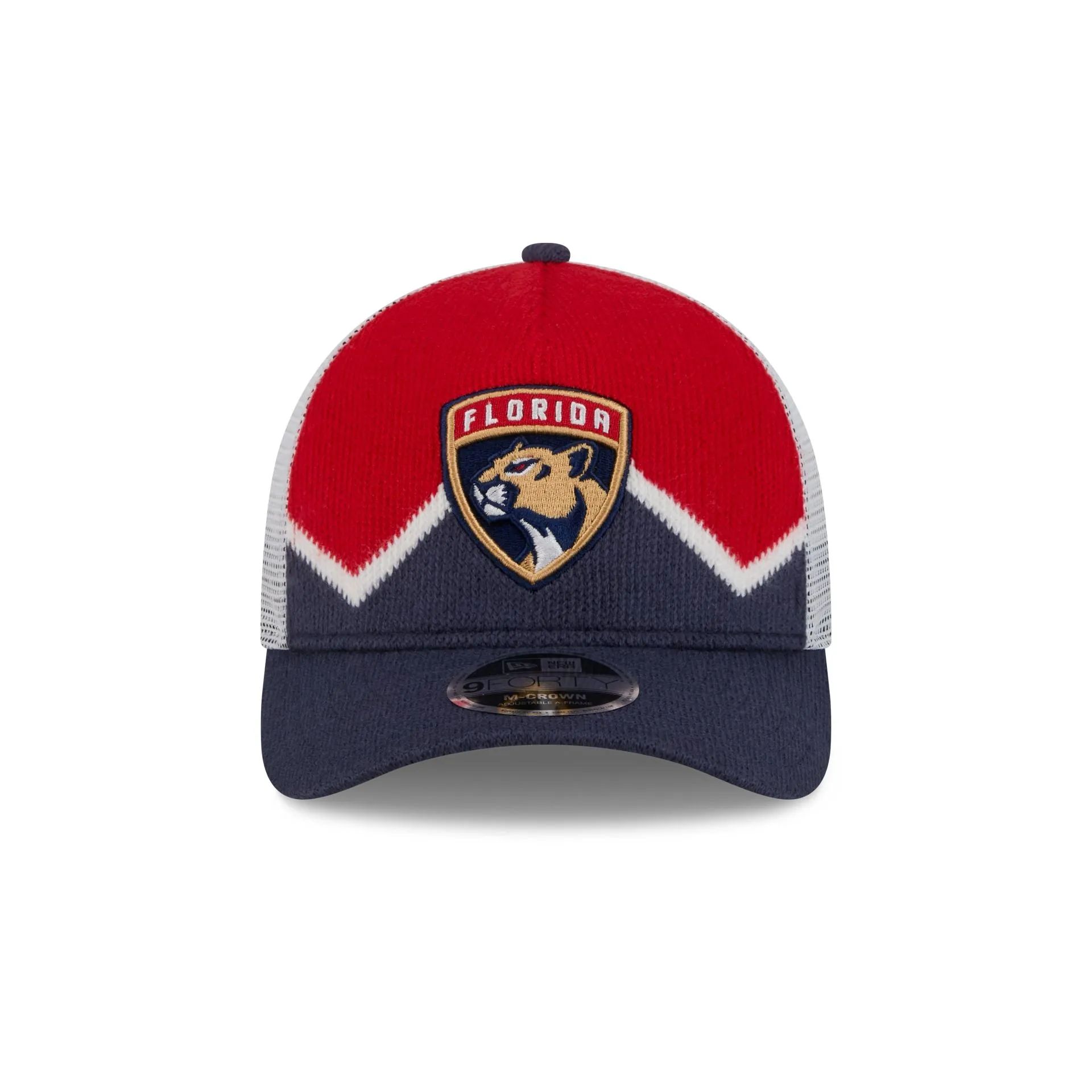 Florida Panthers Sock 9FORTY M-Crown A-Frame Trucker Hat sold by New Era product image thumbnail 2