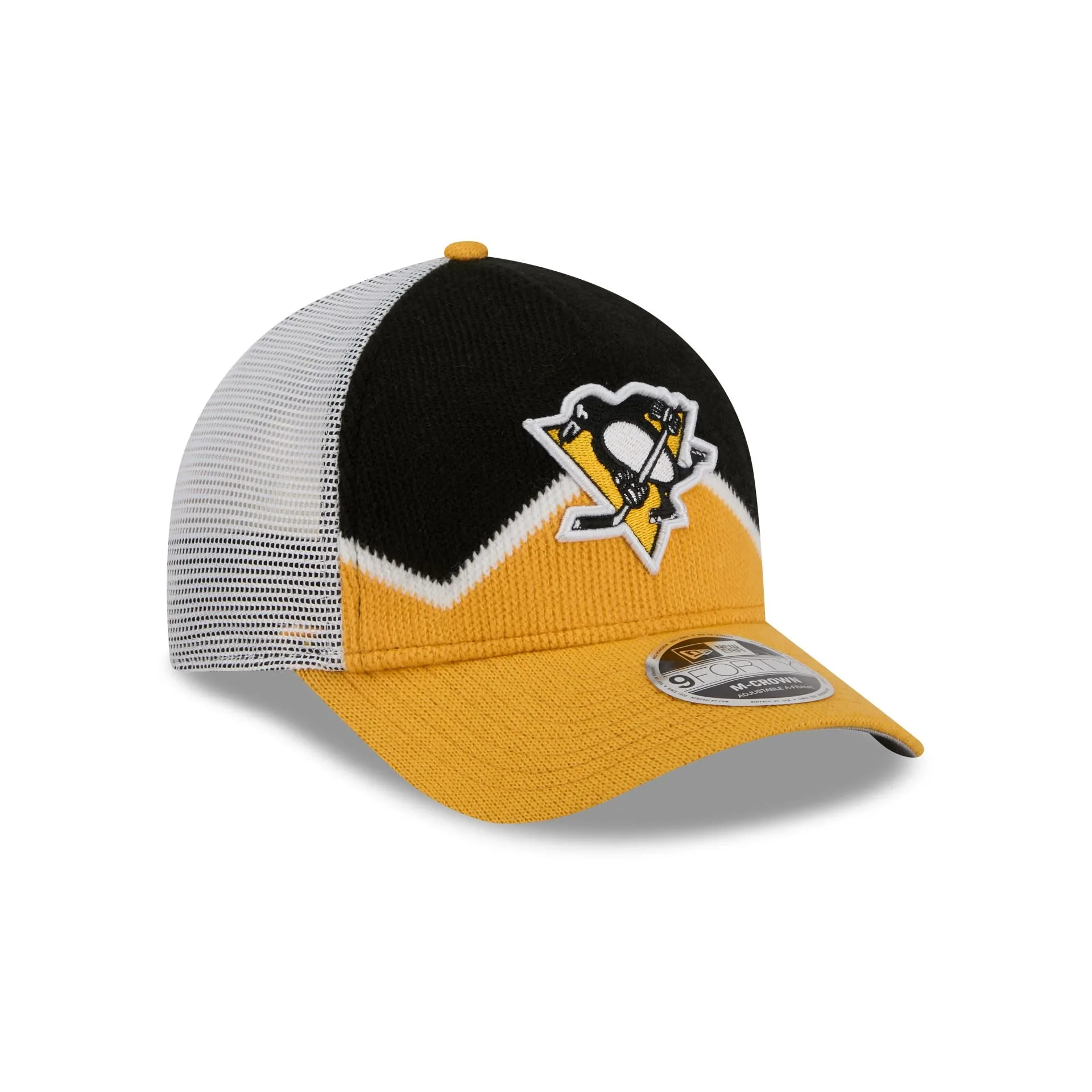 Pittsburgh Penguins Sock 9FORTY M-Crown A-Frame Trucker Hat sold by New Era product image thumbnail 3