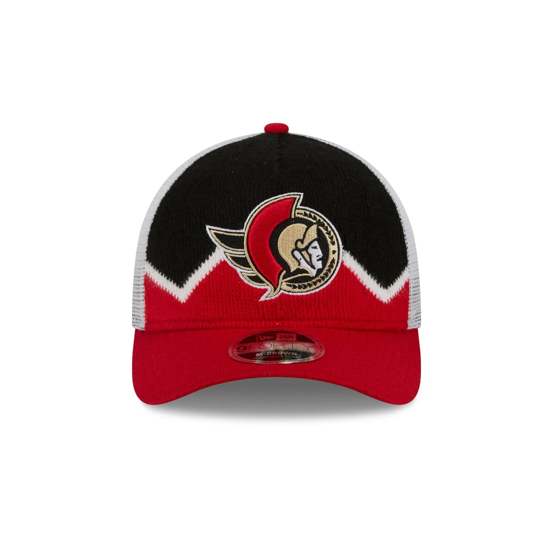 Ottawa Senators Sock 9FORTY M-Crown A-Frame Trucker Hat sold by New Era product image thumbnail 2