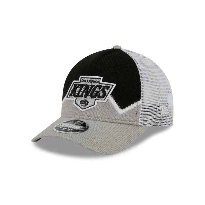 Los Angeles Kings Sock 9FORTY M-Crown A-Frame Trucker Hat sold by New Era
