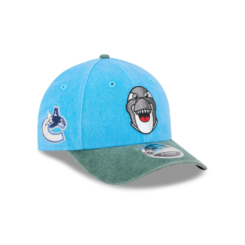 Vancouver Canucks Mascot 9FORTY M-Crown Snapback Hat sold by New Era