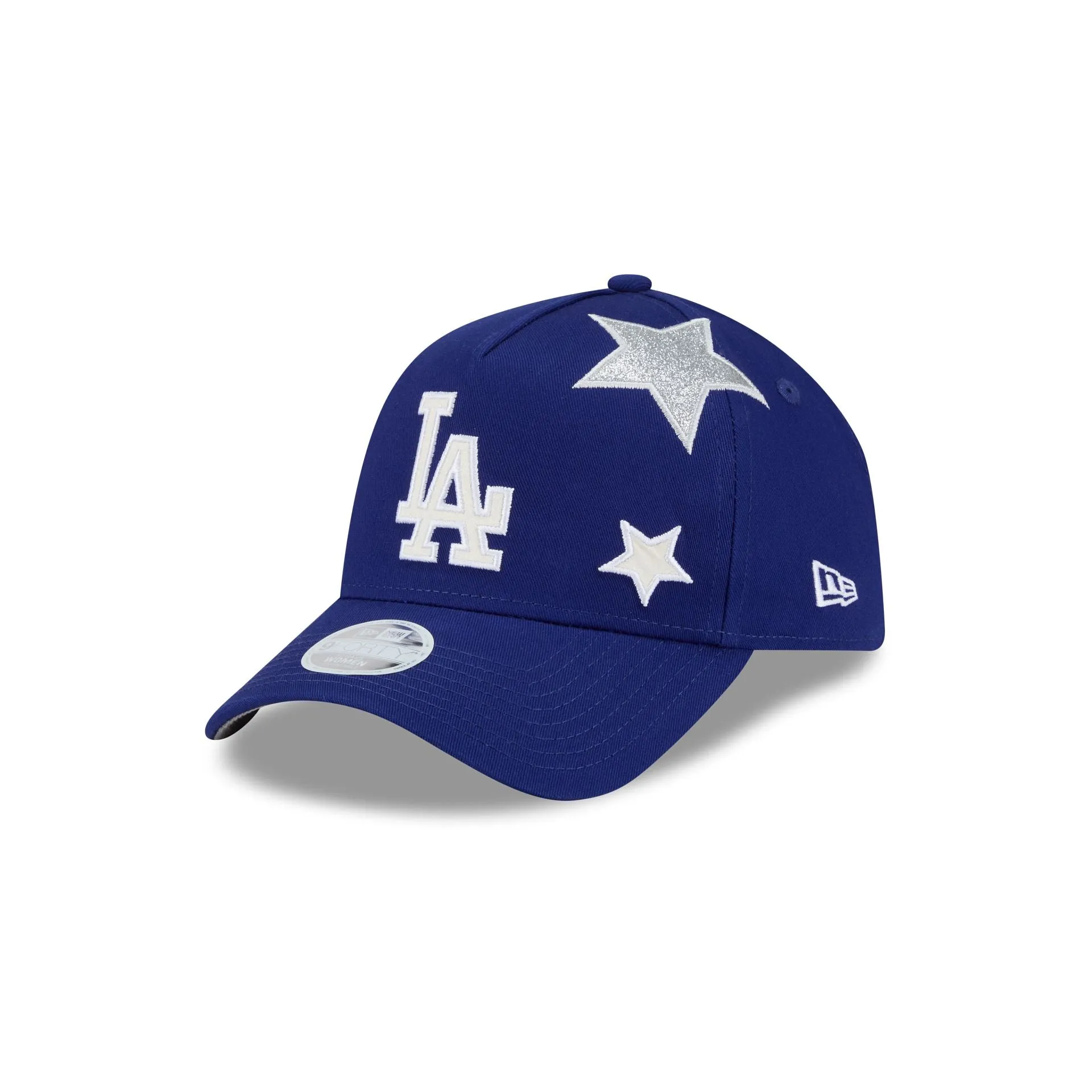 Los Angeles Dodgers Stardom Women's 9FORTY A-Frame Snapback Hat sold by New Era