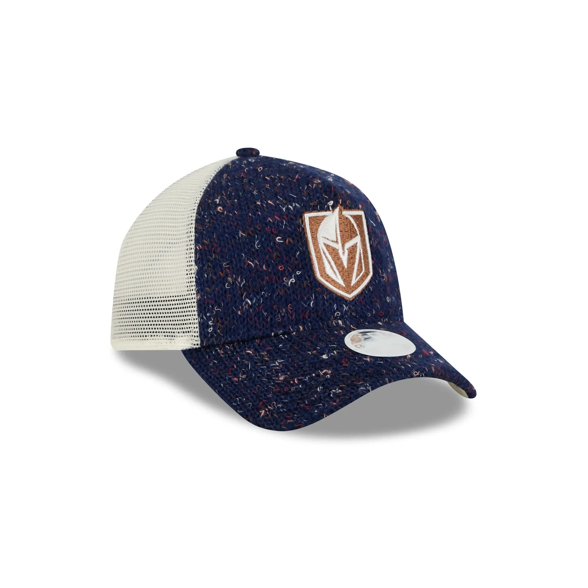 Vegas Golden Knights Knit Women's 9FORTY A-Frame Trucker Hat sold by New Era product image thumbnail 3