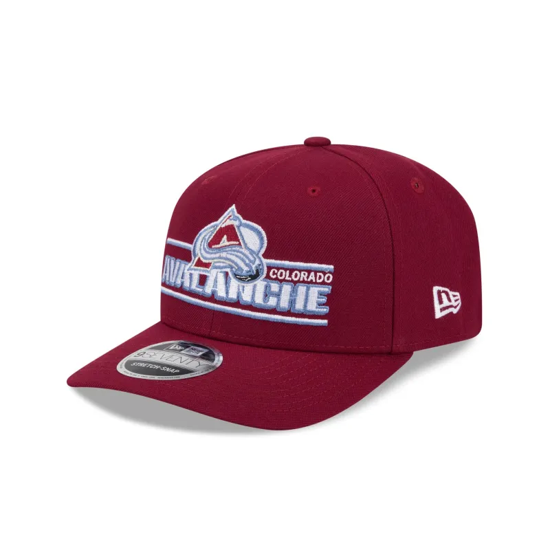 Colorado Avalanche Stated 9SEVENTY Stretch-Snap Hat sold by New Era