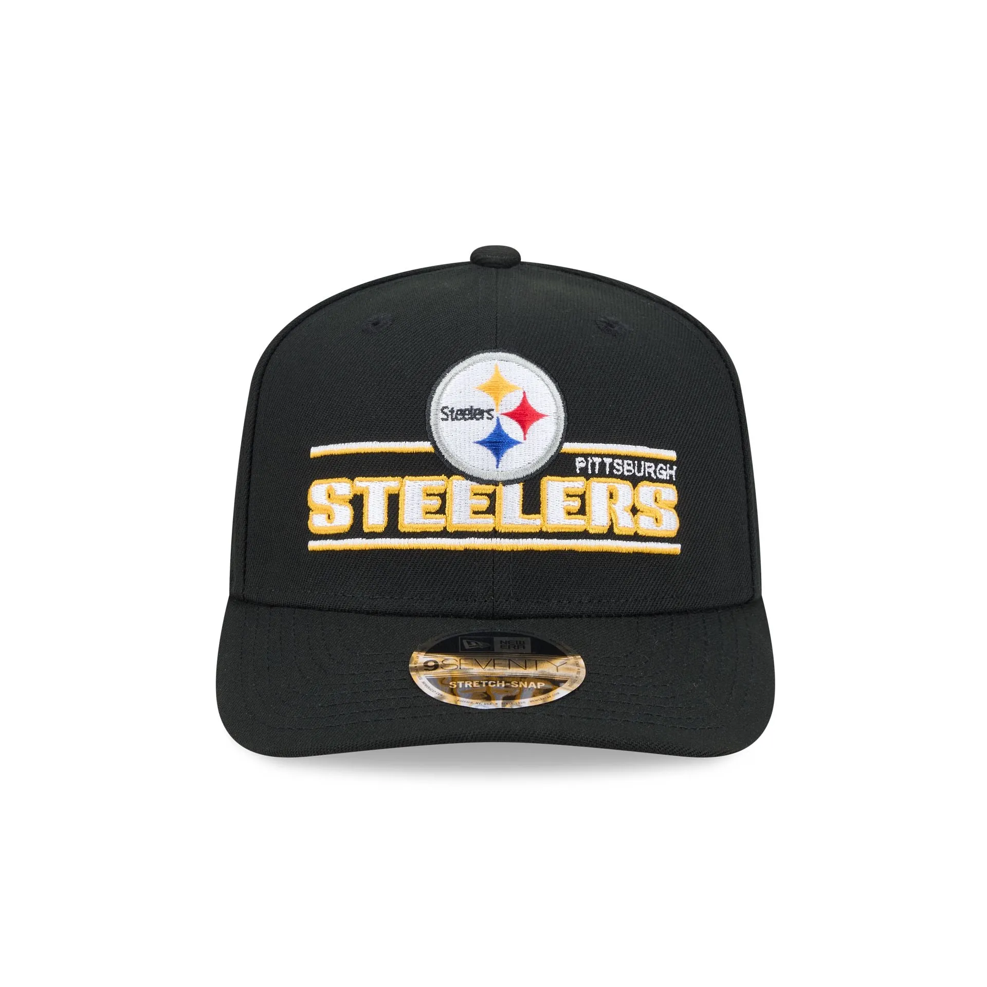Pittsburgh Steelers Stated 9SEVENTY Stretch-Snap Hat sold by New Era product image thumbnail 2