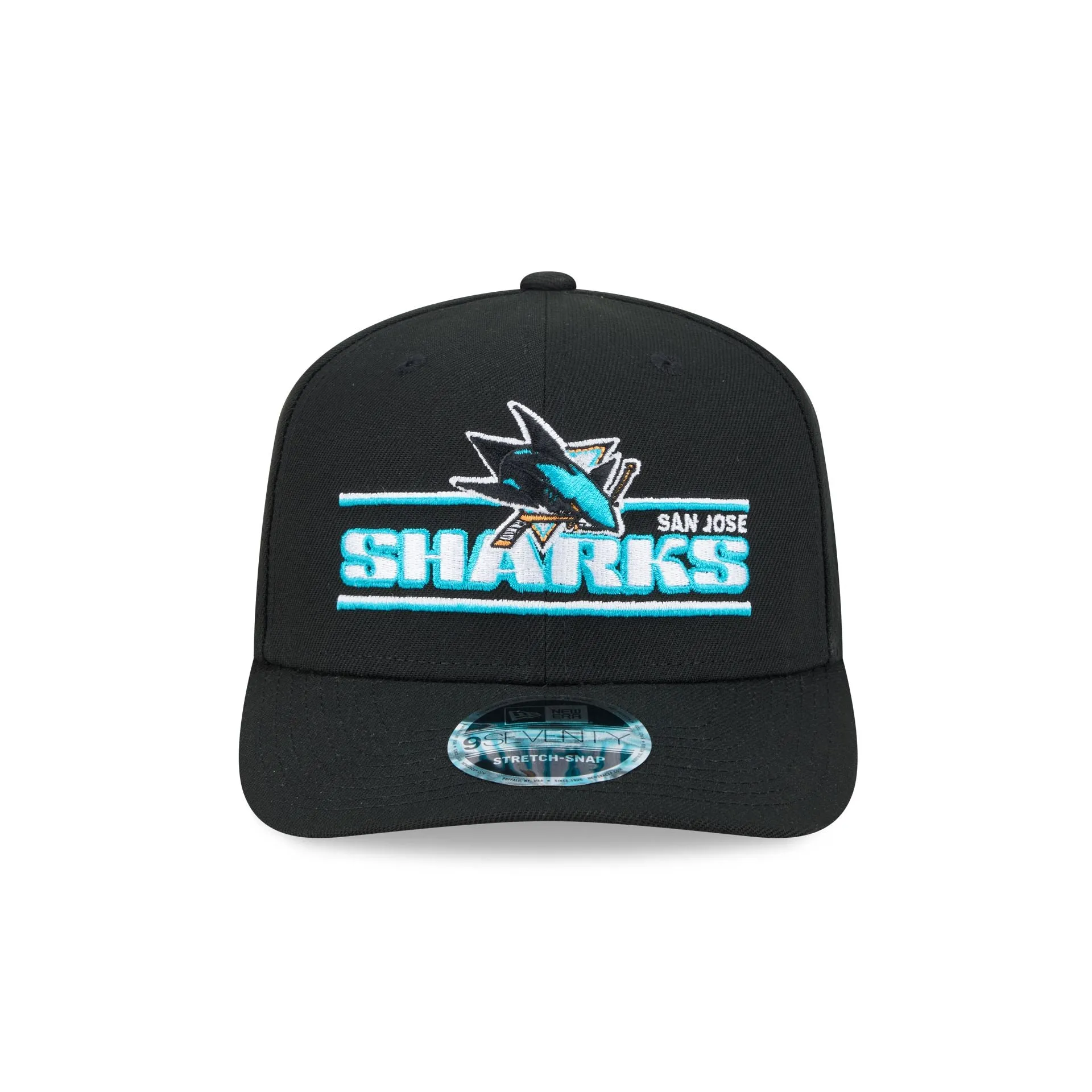 San Jose Sharks Stated 9SEVENTY Stretch-Snap Hat sold by New Era product image thumbnail 2