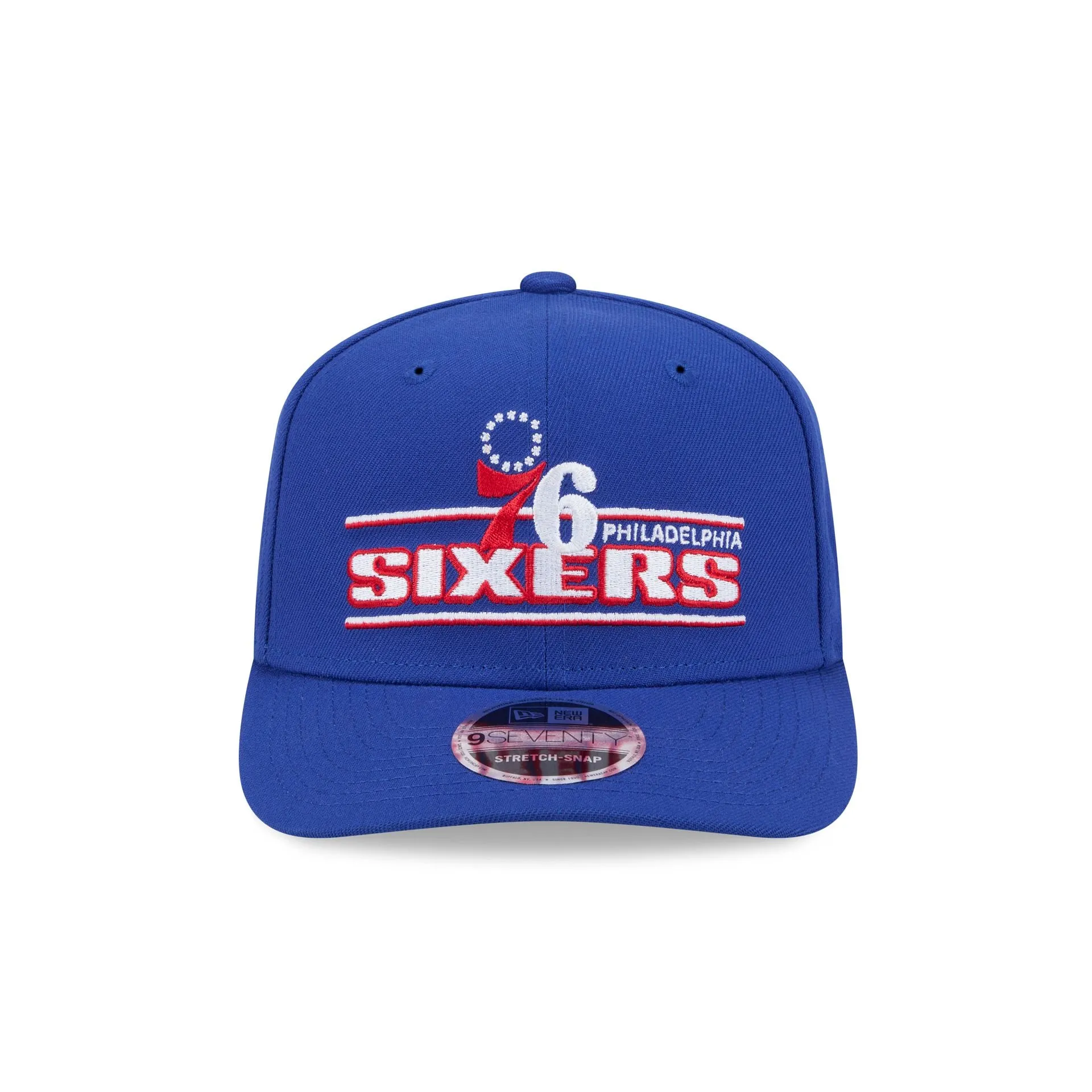 Philadelphia 76ers Stated 9SEVENTY Stretch-Snap Hat sold by New Era product image thumbnail 2
