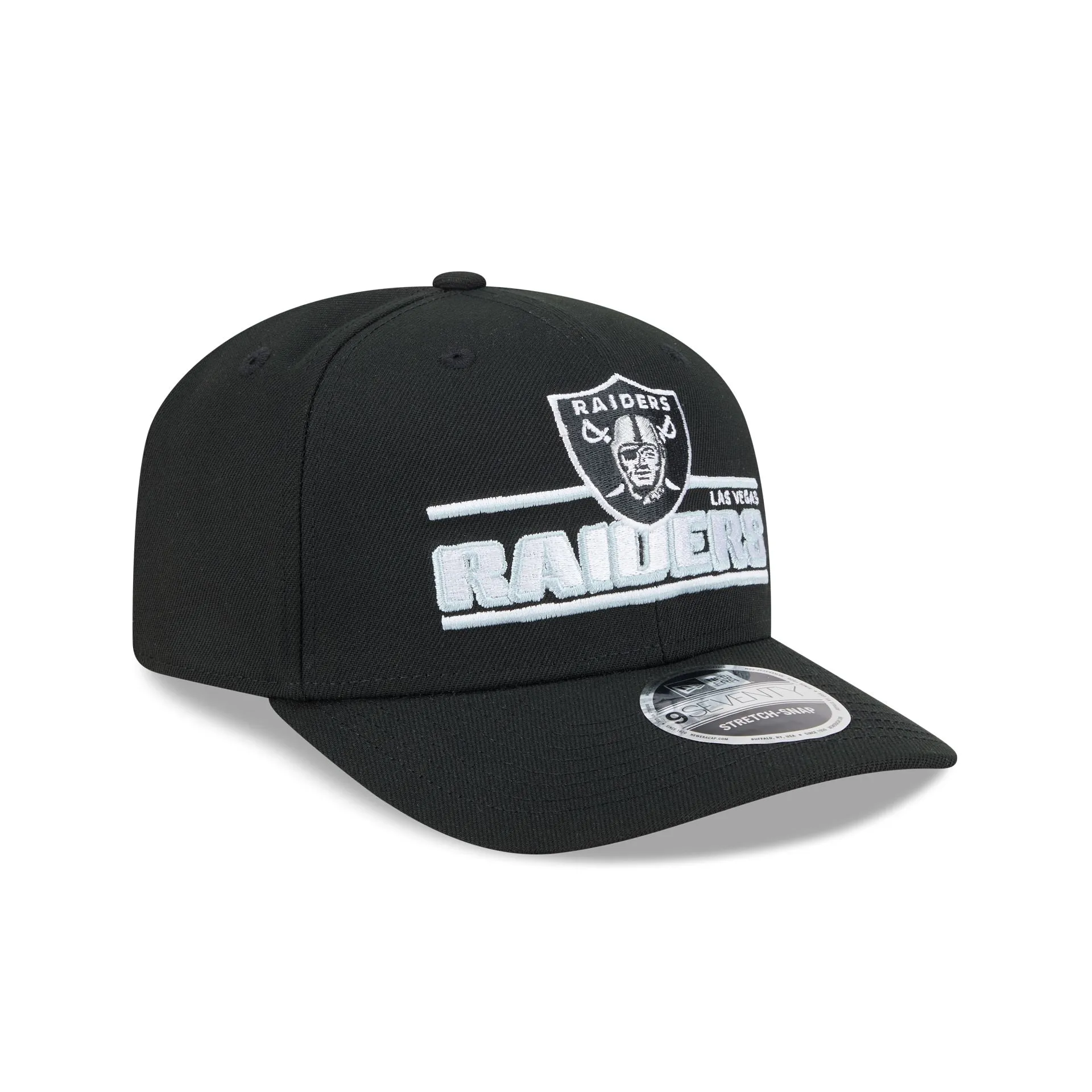 Las Vegas Raiders Stated 9SEVENTY Stretch-Snap Hat sold by New Era product image thumbnail 3