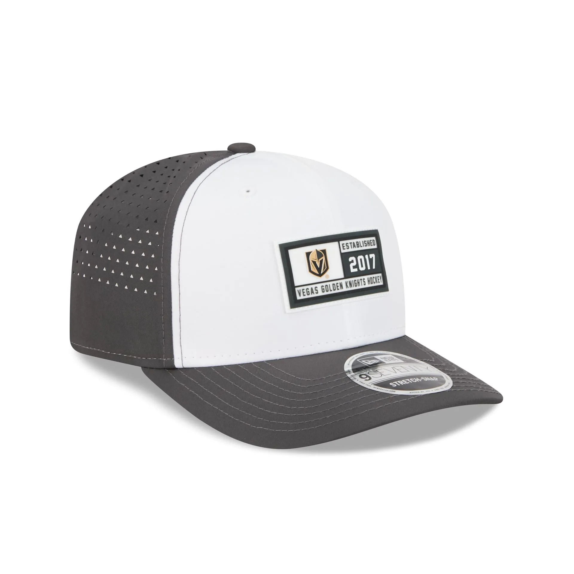 Vegas Golden Knights Est. Patch 9SEVENTY Stretch-Snap Hat sold by New Era product image thumbnail 3