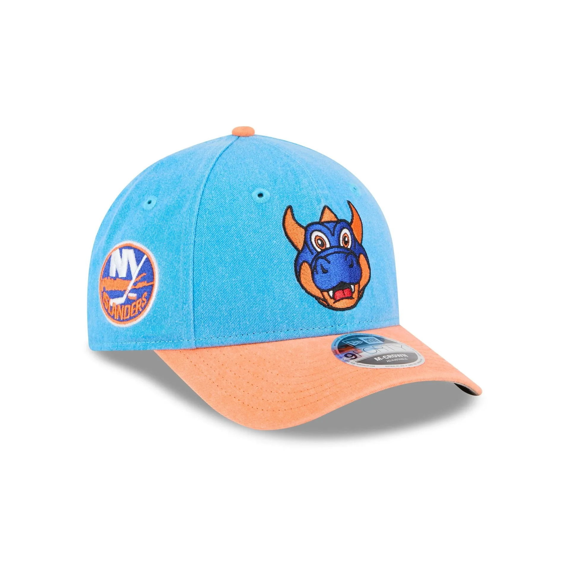New York Islanders Mascot 9FORTY M-Crown Snapback Hat sold by New Era