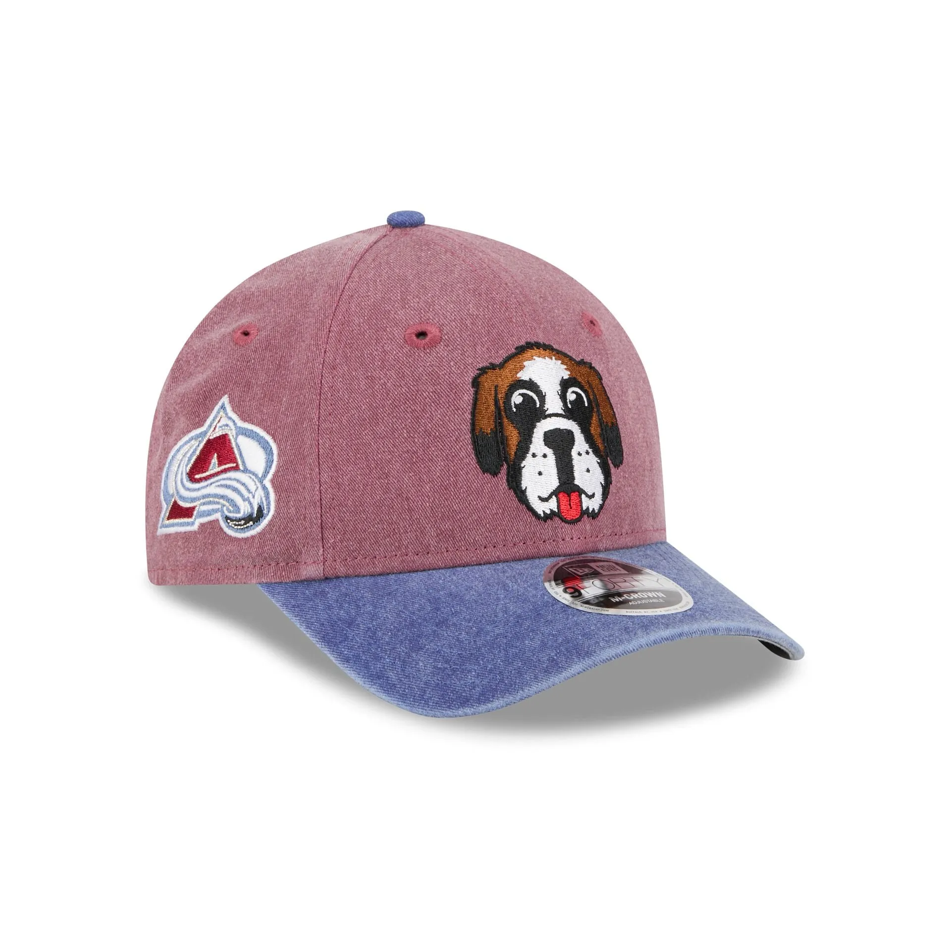Colorado Avalanche Mascot 9FORTY M-Crown Snapback Hat sold by New Era