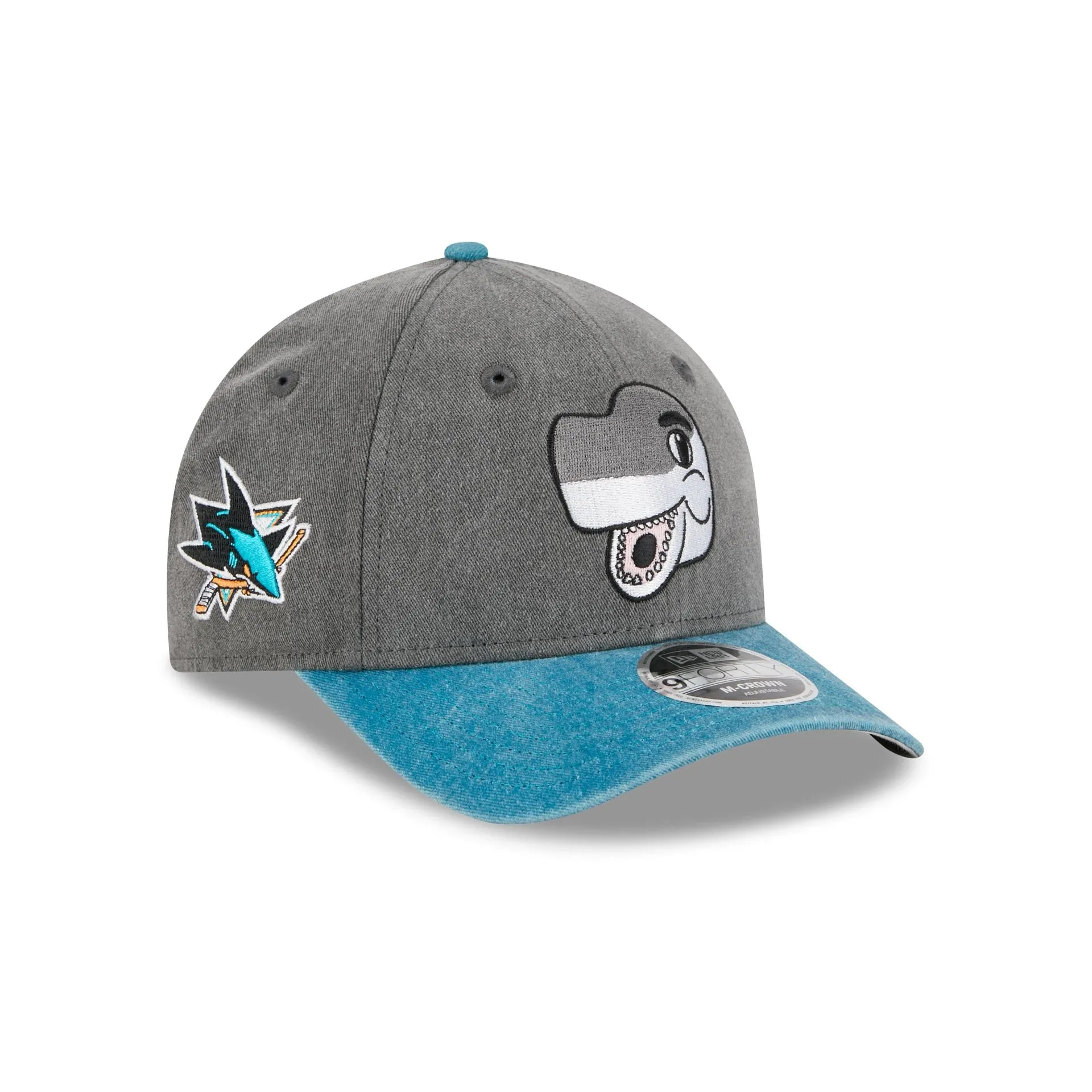 San Jose Sharks Mascot 9FORTY M-Crown Snapback Hat sold by New Era