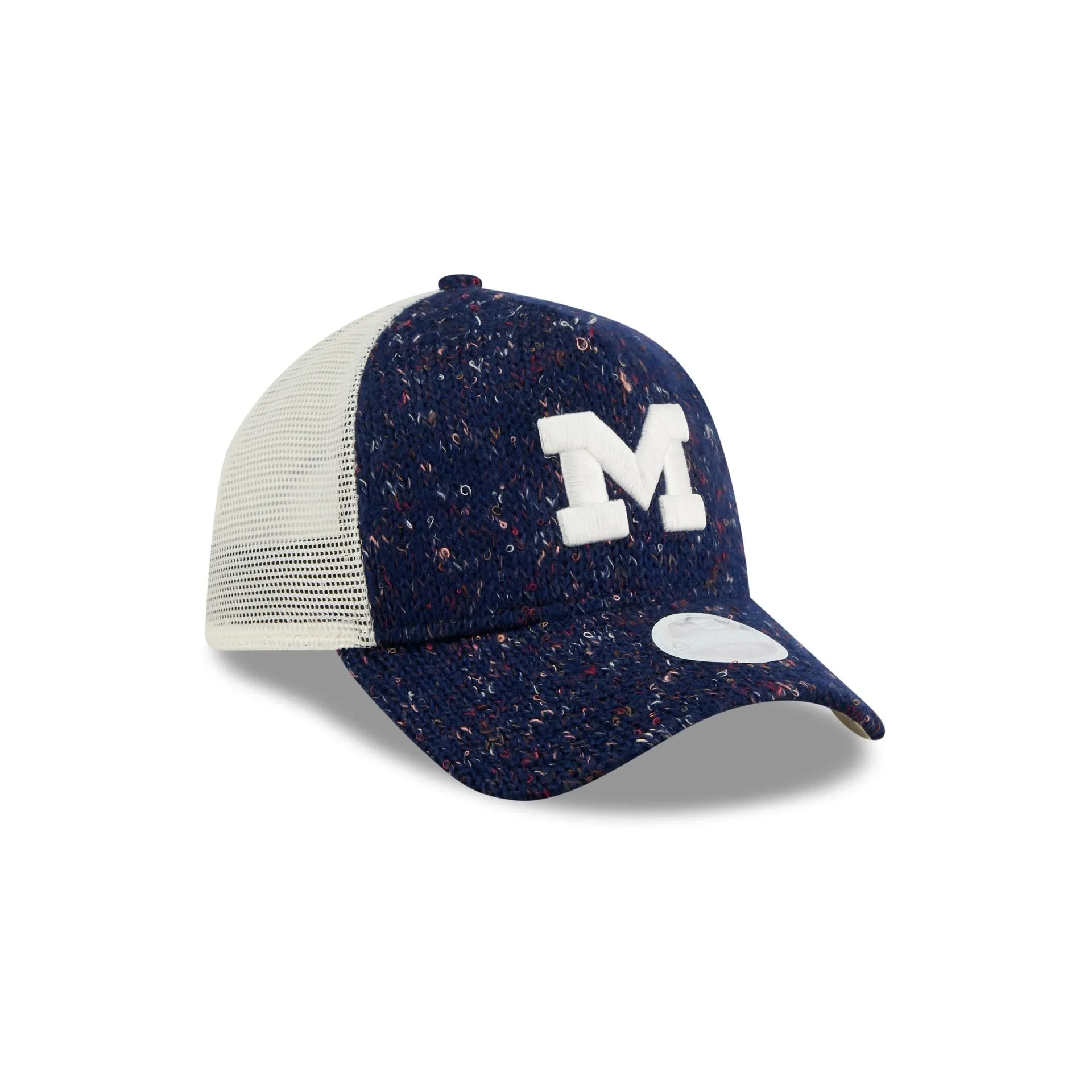 Michigan Wolverines Knit Women's 9FORTY A-Frame Trucker Hat sold by New Era product image thumbnail 3