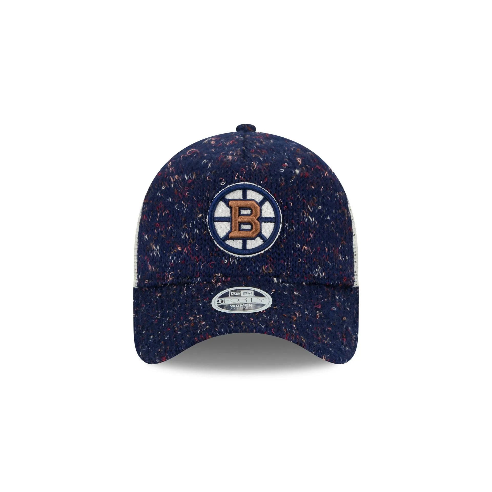 Boston Bruins Knit Women's 9FORTY A-Frame Trucker Hat sold by New Era product image thumbnail 2