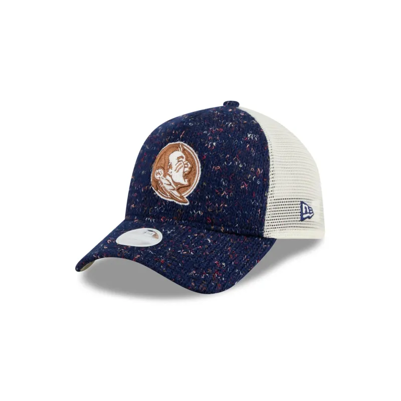 Florida State Seminoles Knit Women's 9FORTY A-Frame Trucker Hat sold by New Era