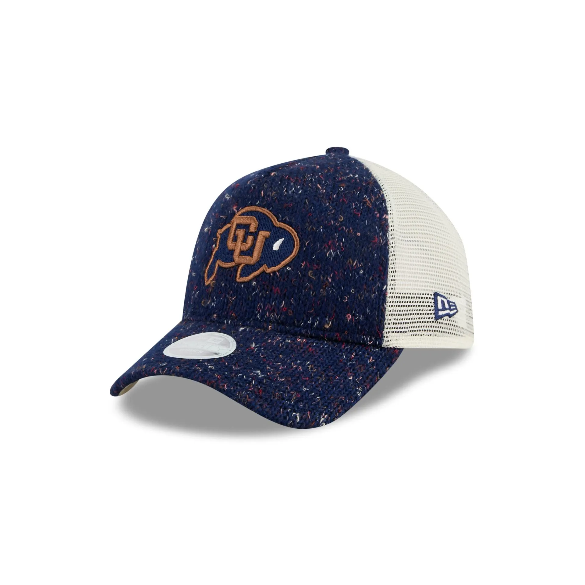 Colorado Buffaloes Knit Women's 9FORTY A-Frame Trucker Hat sold by New Era