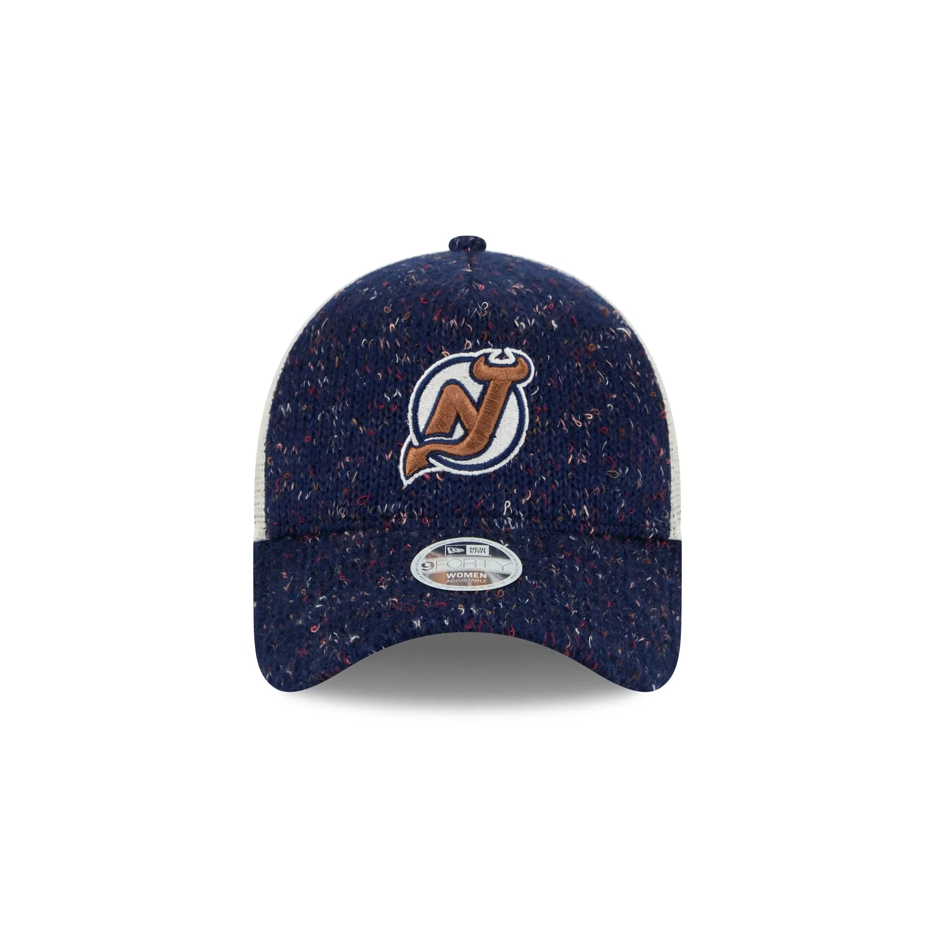 New Jersey Devils Knit Women's 9FORTY A-Frame Trucker Hat sold by New Era product image thumbnail 2