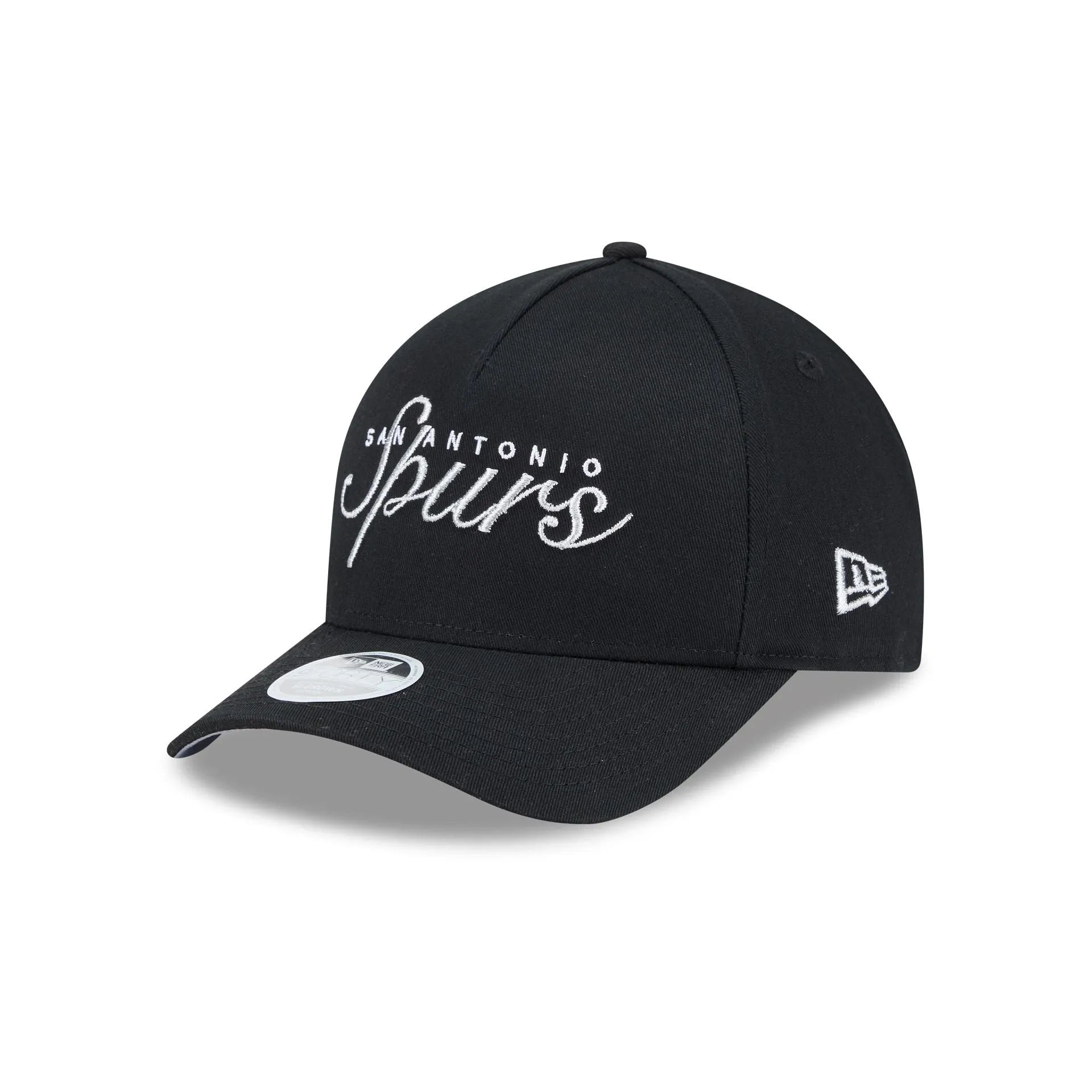 San Antonio Spurs Metallic Women's 9FORTY M-Crown A-Frame Snapback Hat sold by New Era