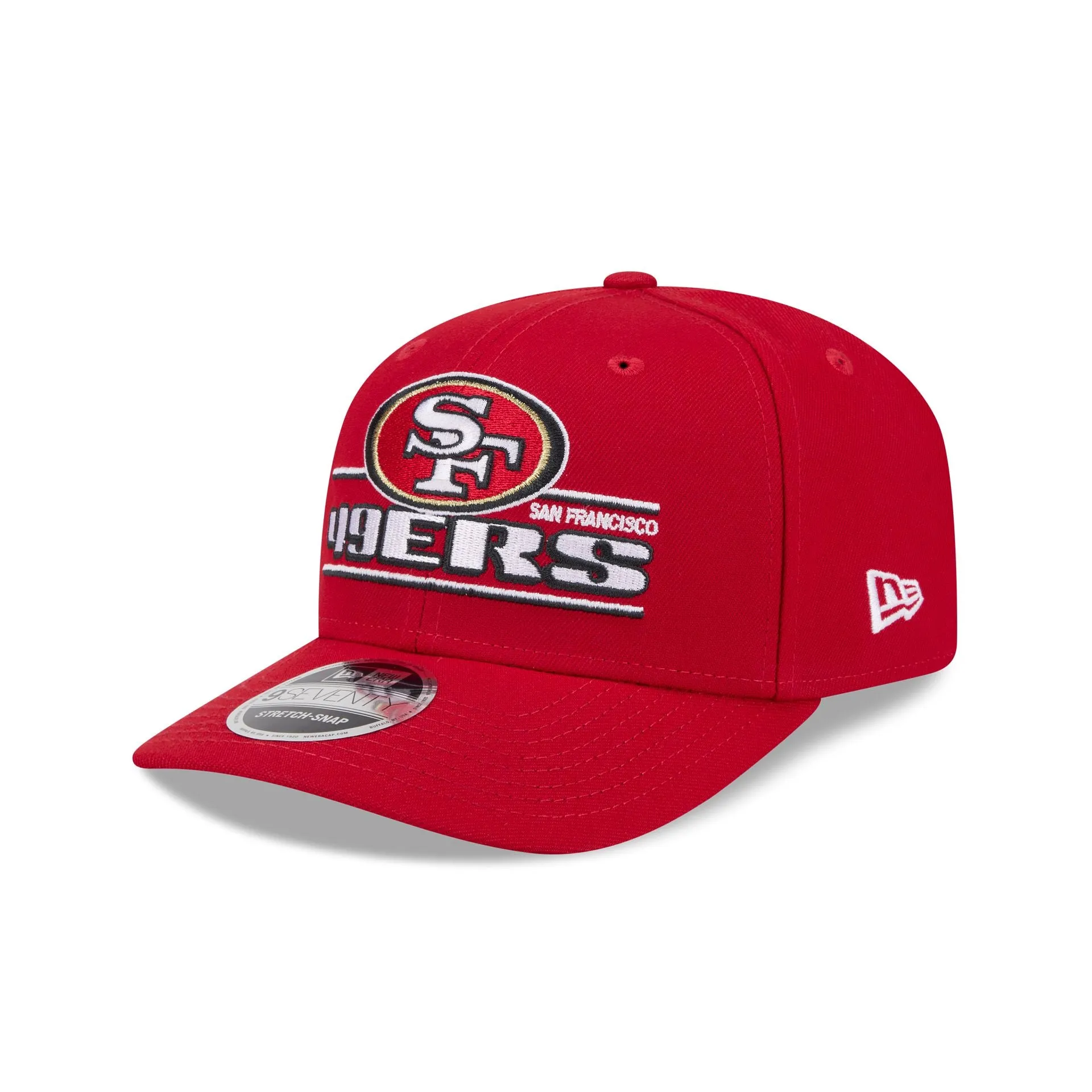 San Francisco 49ers Stated 9SEVENTY Stretch-Snap Hat sold by New Era