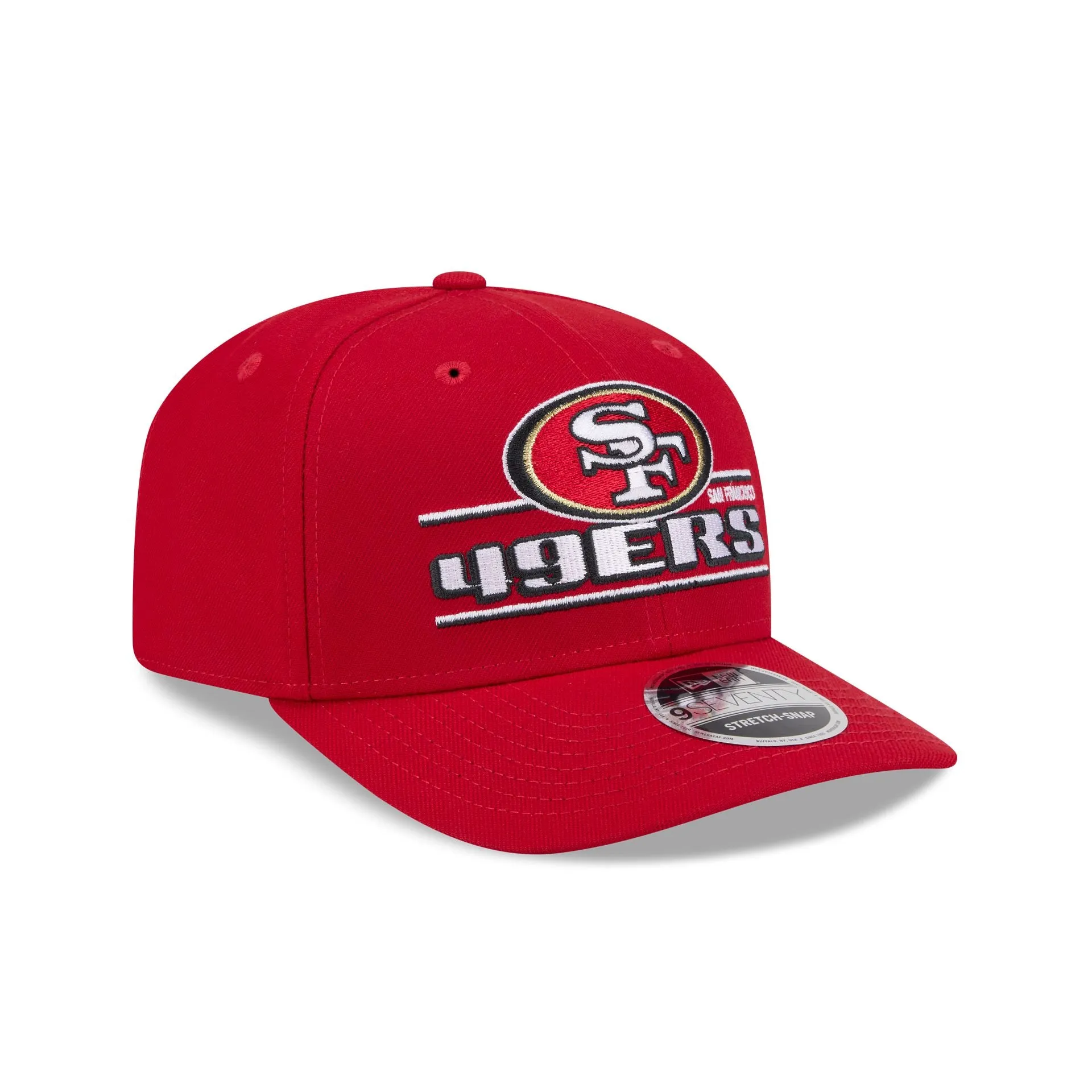 San Francisco 49ers Stated 9SEVENTY Stretch-Snap Hat sold by New Era product image thumbnail 3