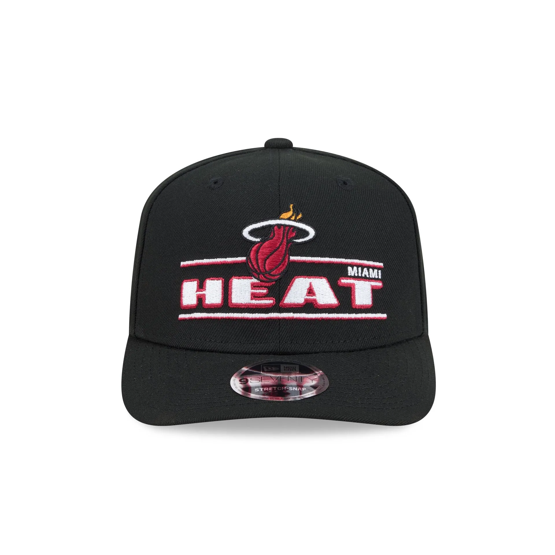 Miami Heat Stated 9SEVENTY Stretch-Snap Hat sold by New Era product image thumbnail 2