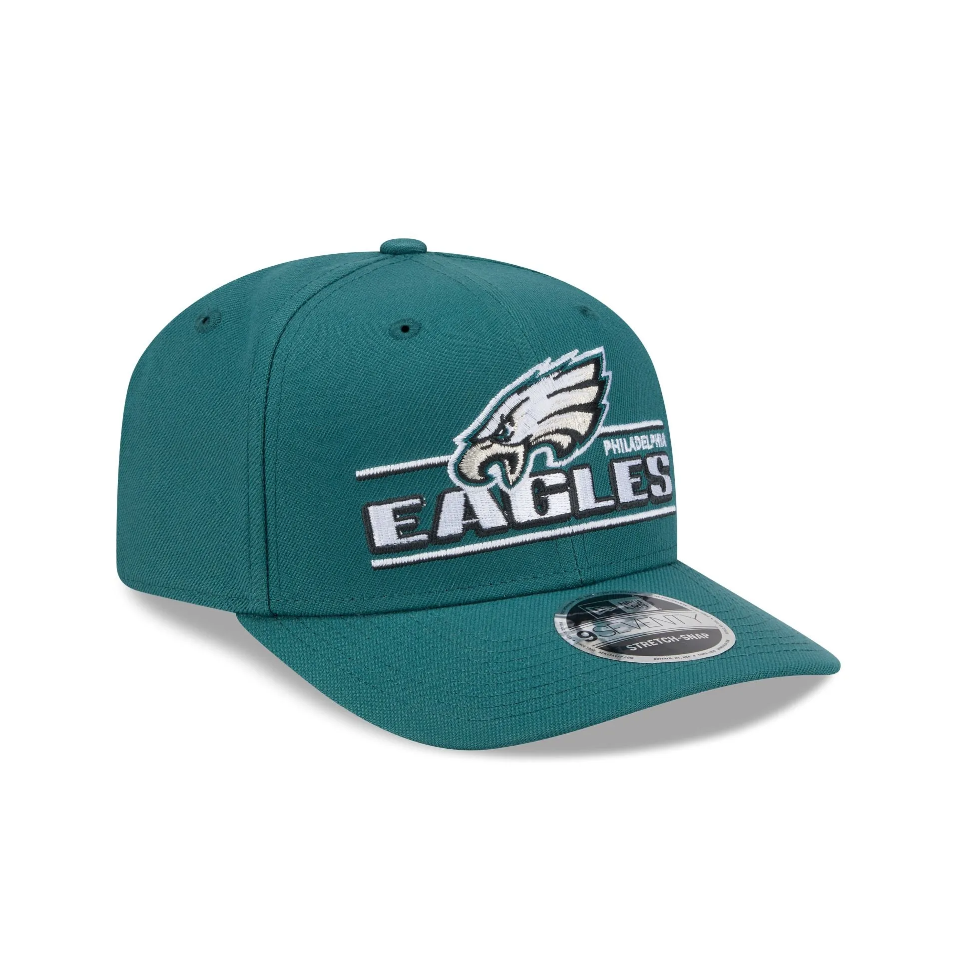 Philadelphia Eagles Stated 9SEVENTY Stretch-Snap Hat sold by New Era product image thumbnail 3
