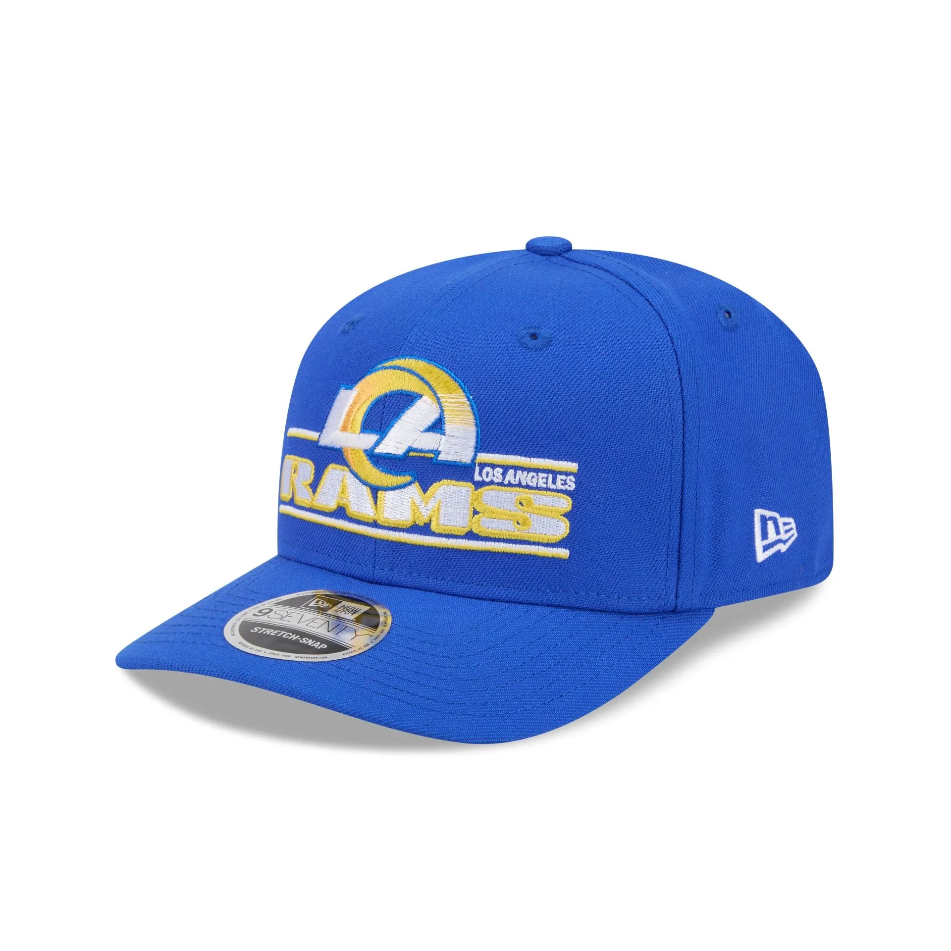Los Angeles Rams Stated 9SEVENTY Stretch-Snap Hat sold by New Era