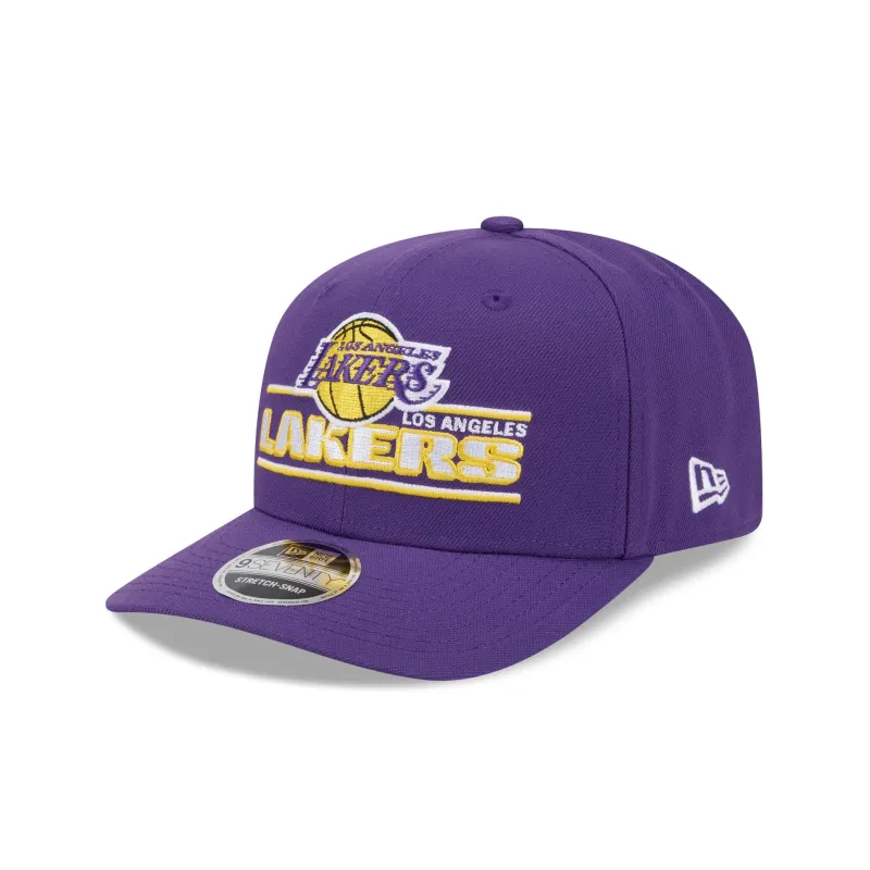 Los Angeles Lakers Stated 9SEVENTY Stretch-Snap Hat sold by New Era