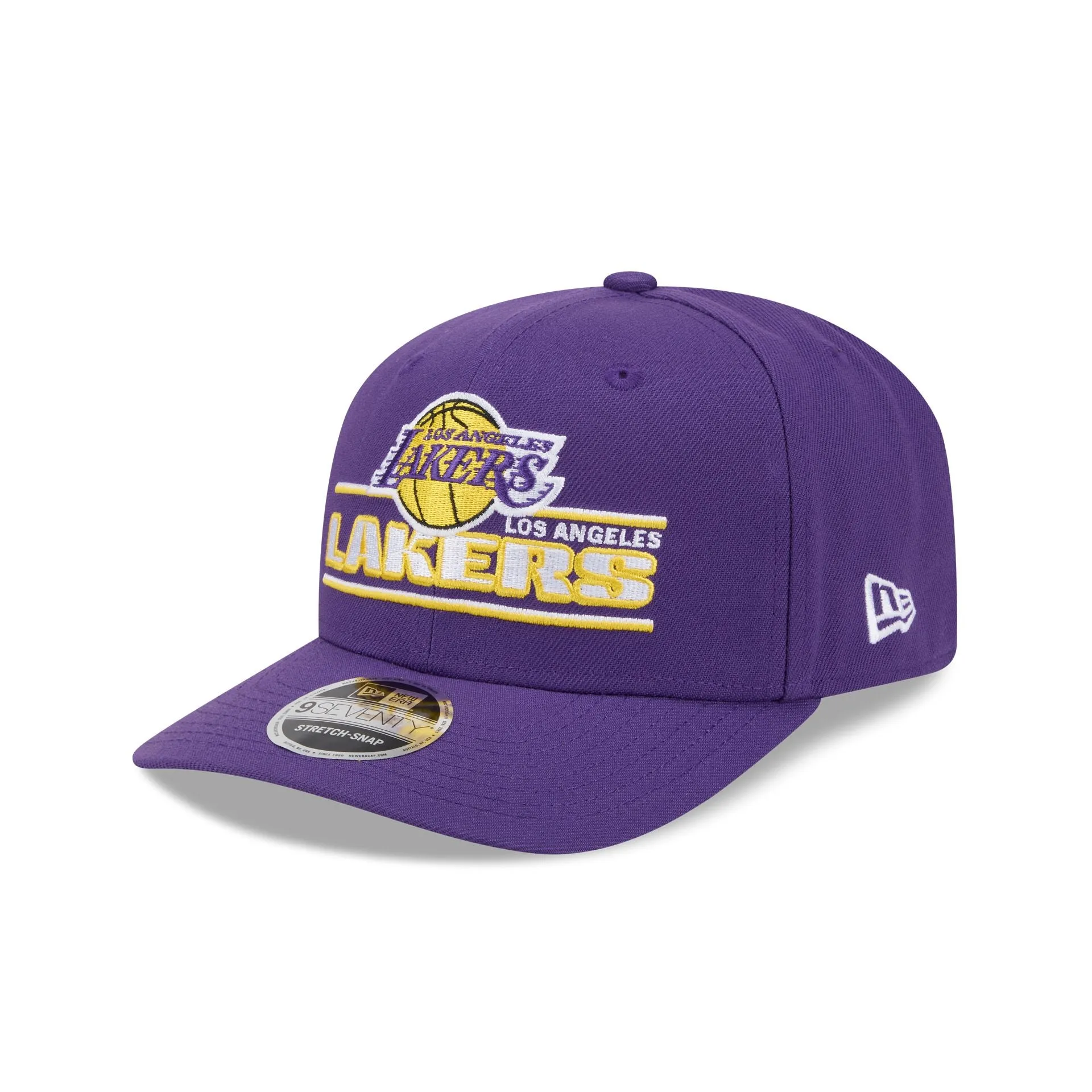 Los Angeles Lakers Stated 9SEVENTY Stretch-Snap Hat sold by New Era