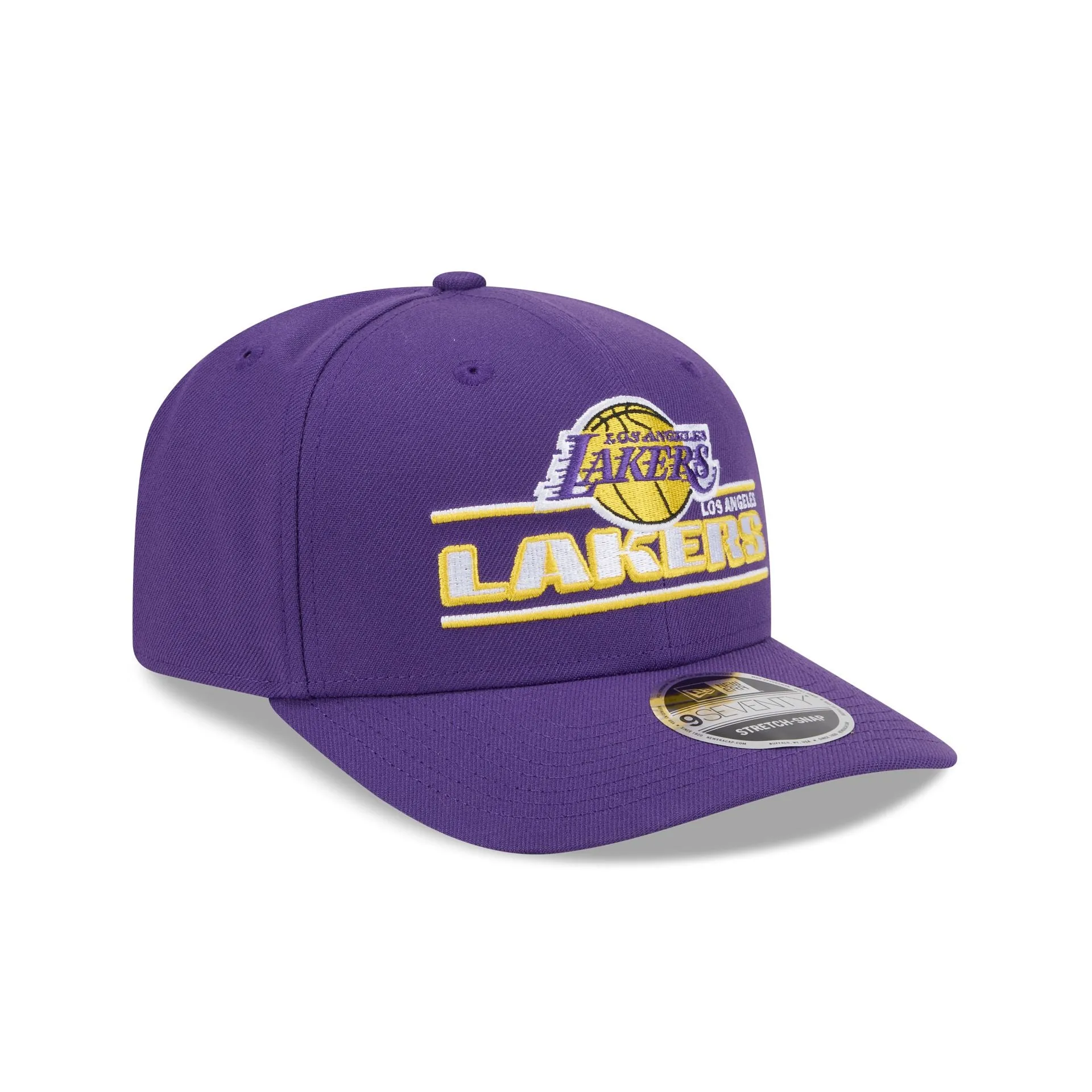Los Angeles Lakers Stated 9SEVENTY Stretch-Snap Hat sold by New Era product image thumbnail 3