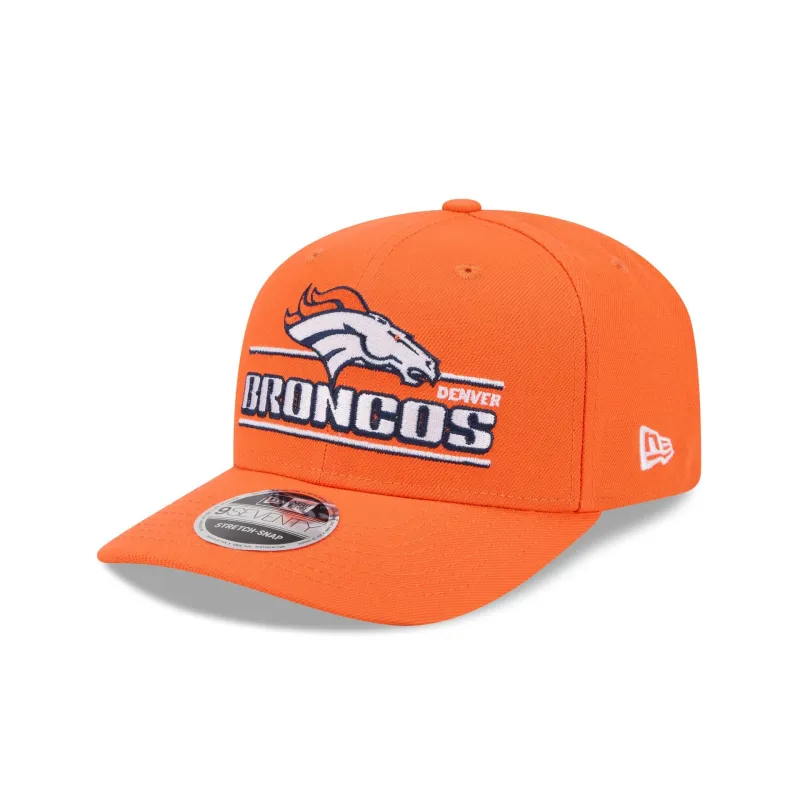 Denver Broncos Stated 9SEVENTY Stretch-Snap Hat sold by New Era