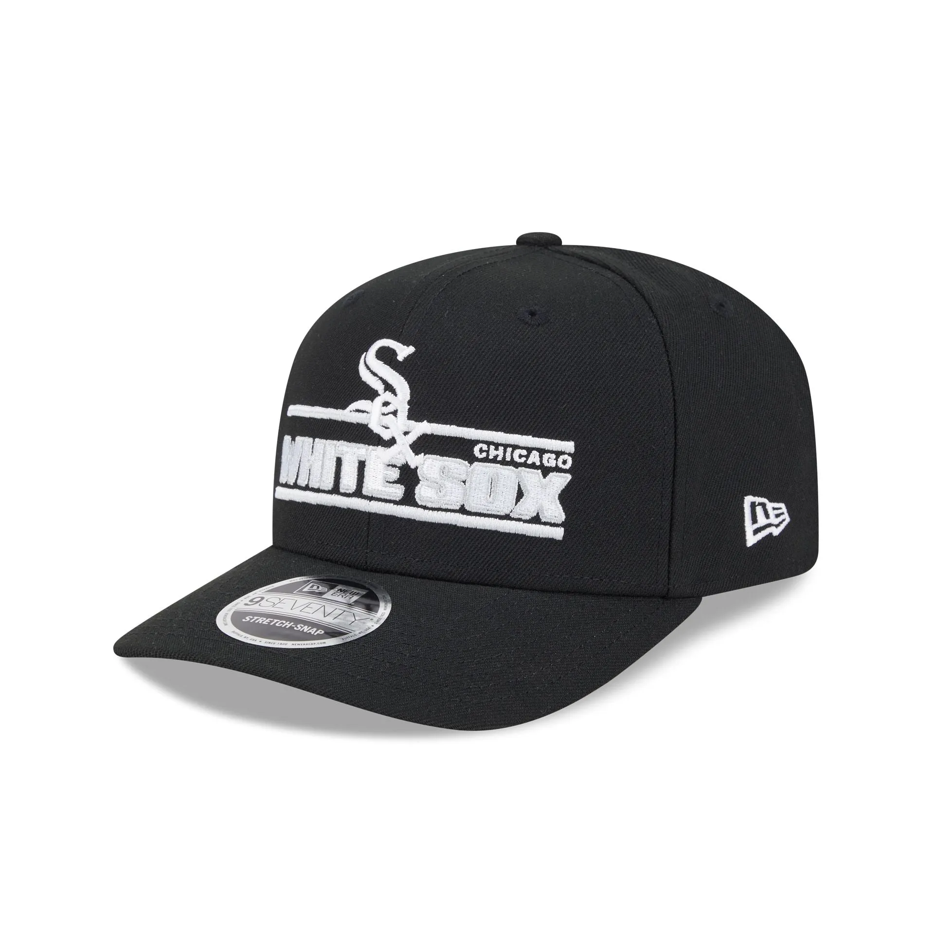 Chicago White Sox Stated 9SEVENTY Stretch-Snap Hat sold by New Era
