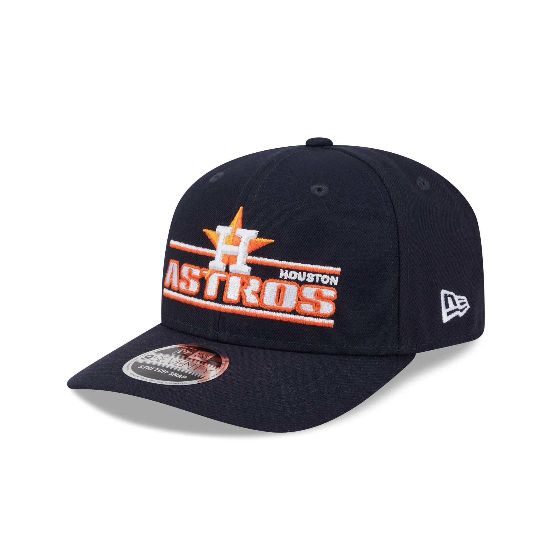 Houston Astros Stated 9SEVENTY Stretch-Snap Hat sold by New Era