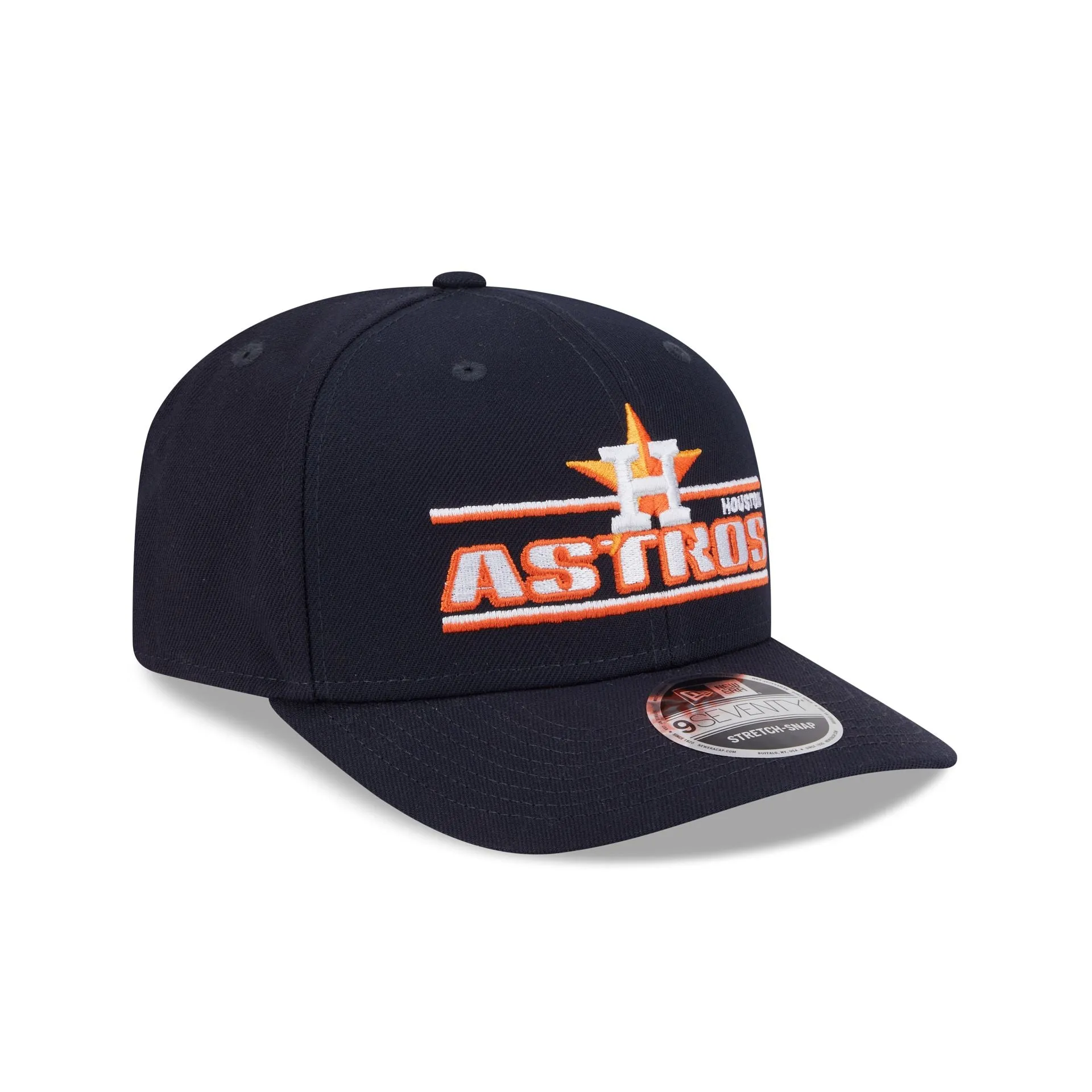 Houston Astros Stated 9SEVENTY Stretch-Snap Hat sold by New Era product image thumbnail 3