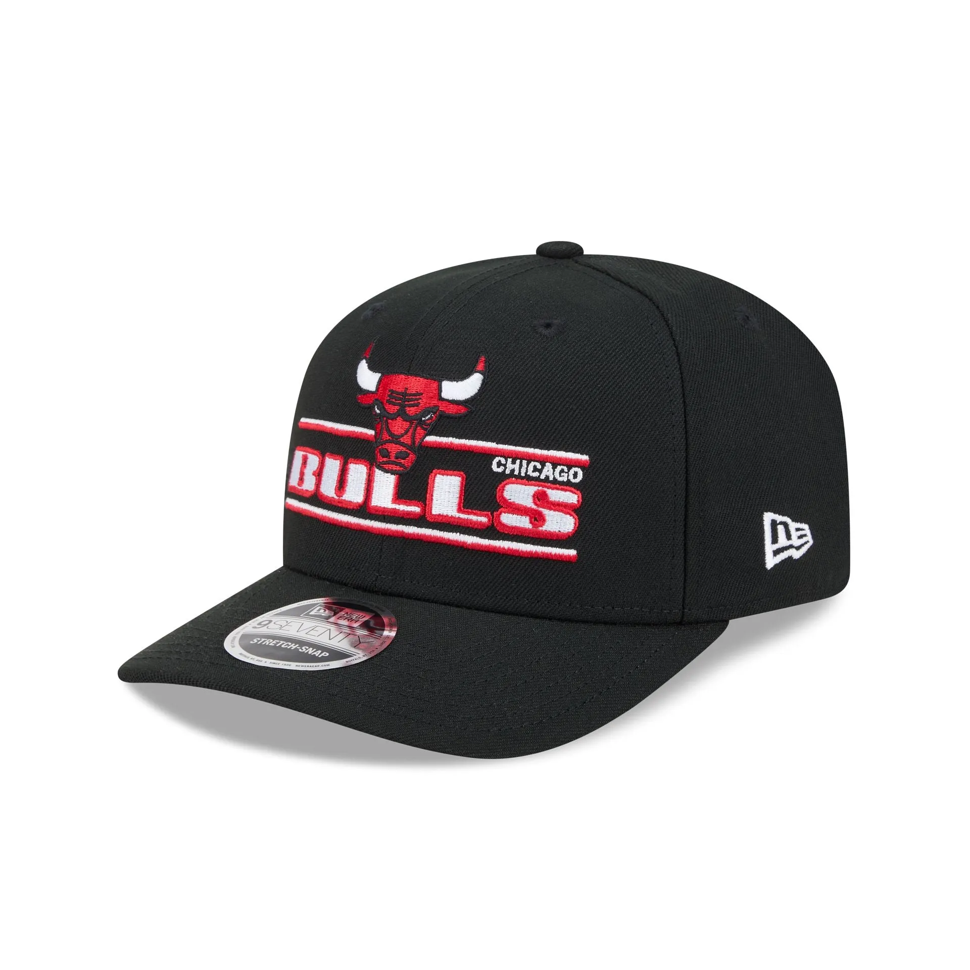 Chicago Bulls Stated 9SEVENTY Stretch-Snap Hat sold by New Era