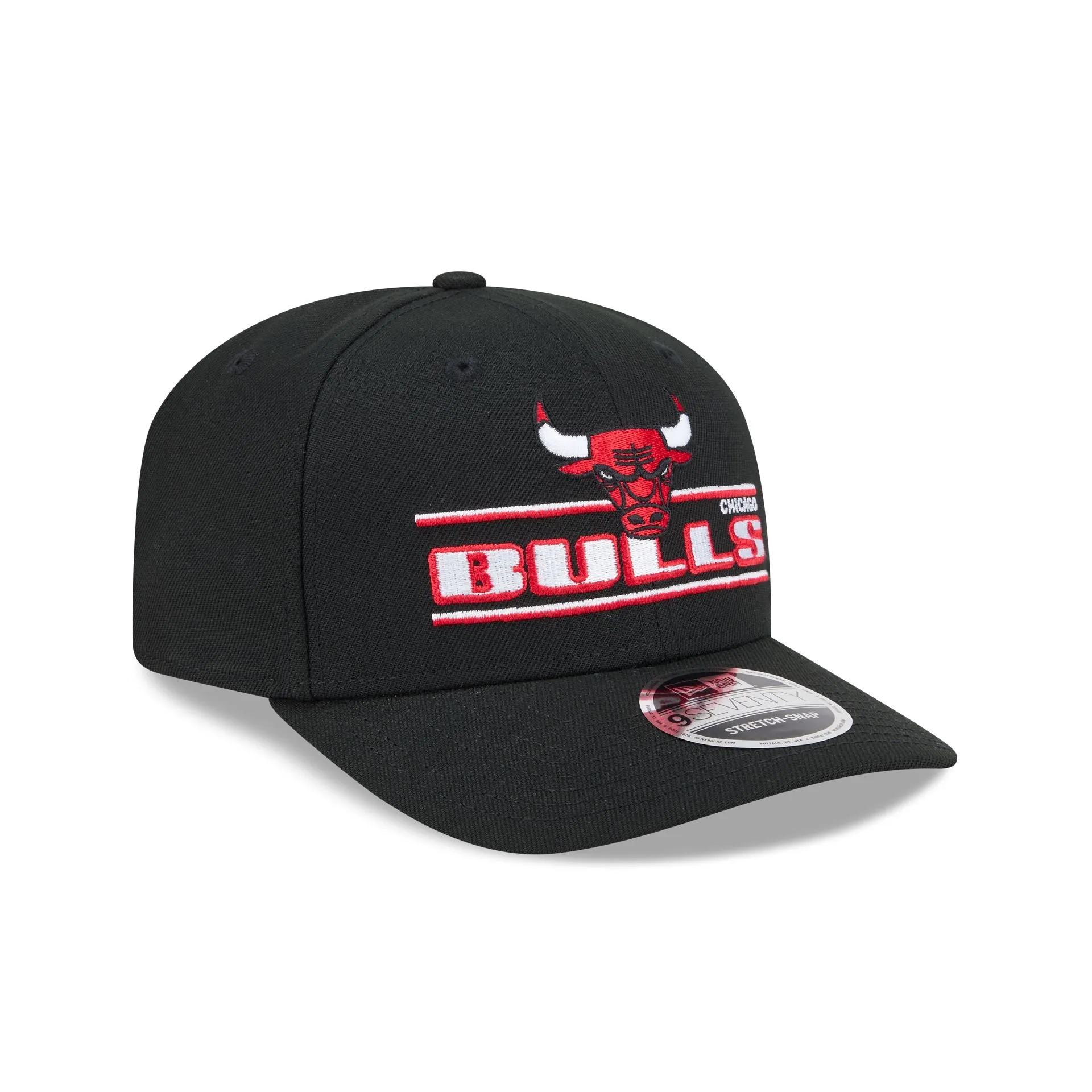 Chicago Bulls Stated 9SEVENTY Stretch-Snap Hat sold by New Era product image thumbnail 3