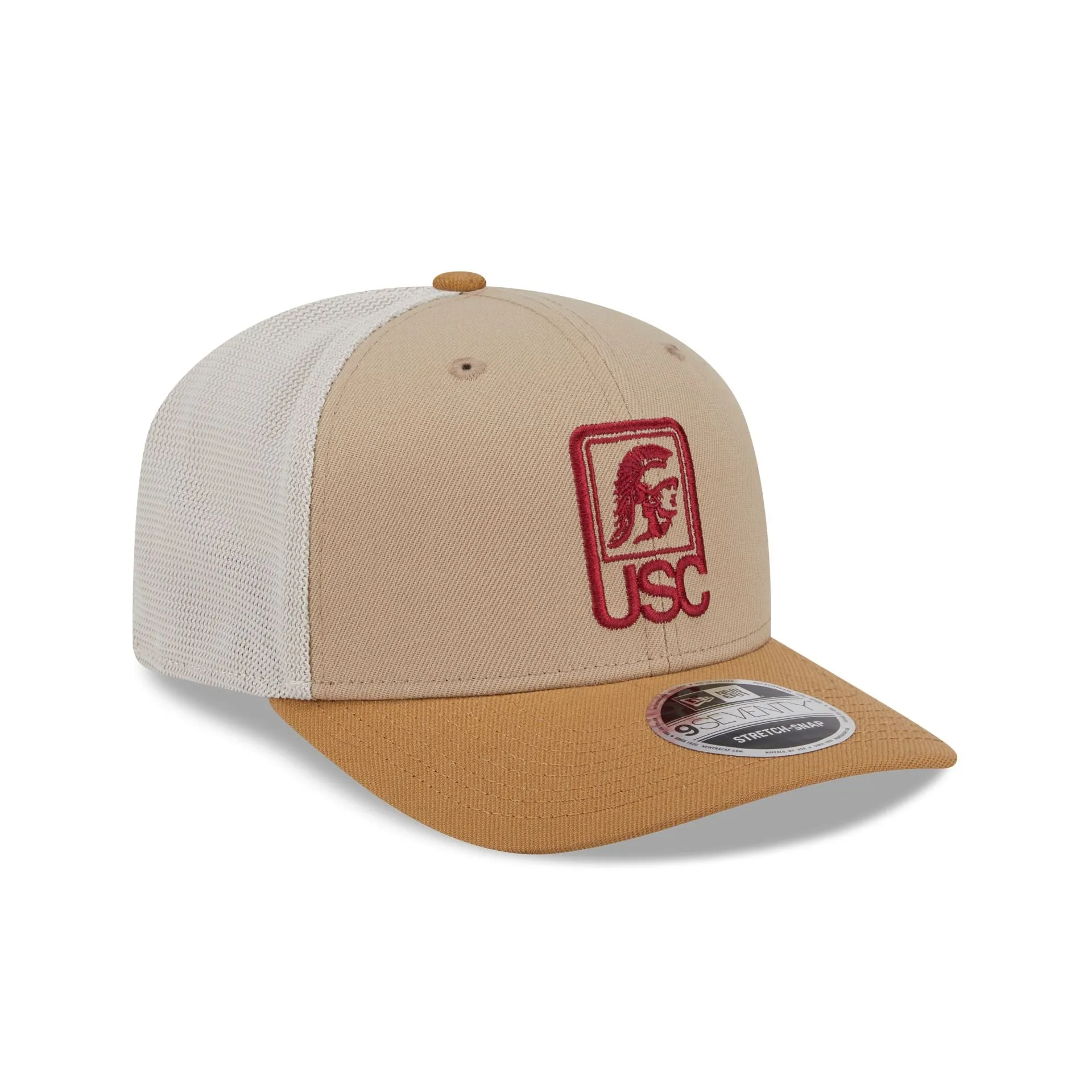 USC Trojans College Vault Stone 9SEVENTY Trucker Hat sold by New Era product image thumbnail 3