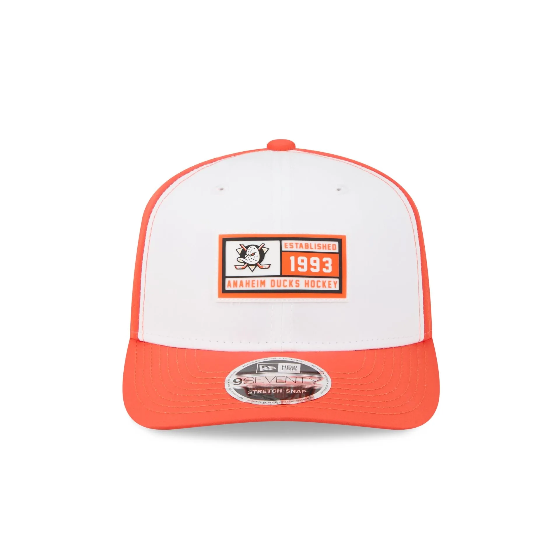 Anaheim Ducks Est. Patch 9SEVENTY Stretch-Snap Hat sold by New Era product image thumbnail 2